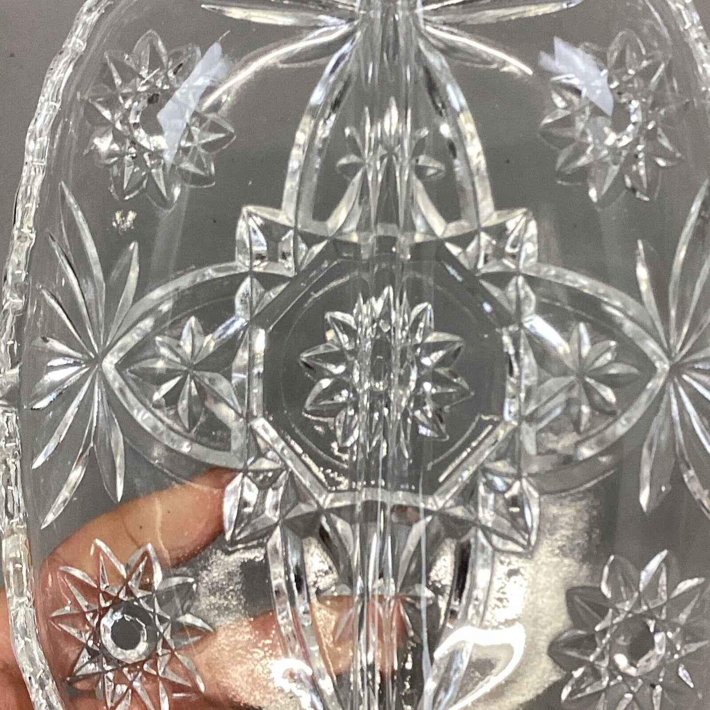 Set Of 3 Decorative Glass Butter Candy Serving Dishes