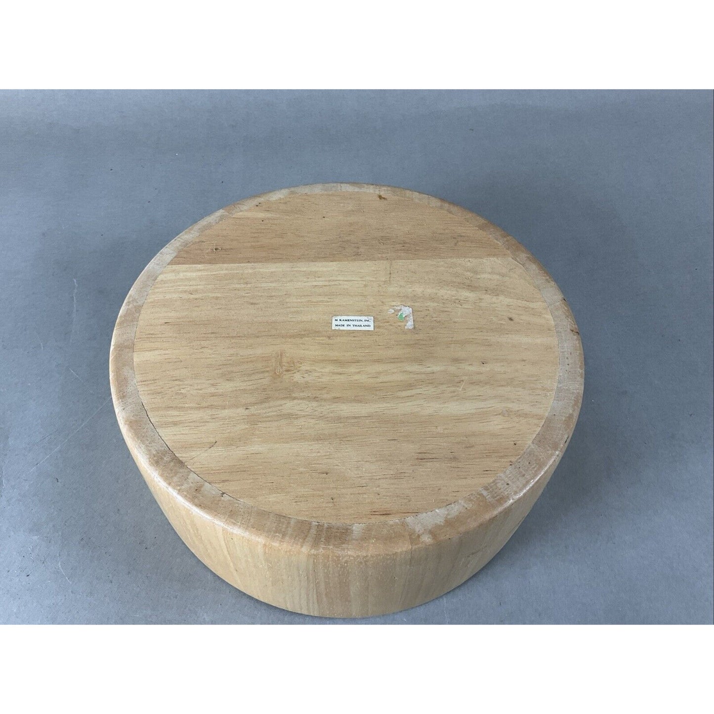 M. Kamenstien Wooden Salad Bowl Made in Thailand