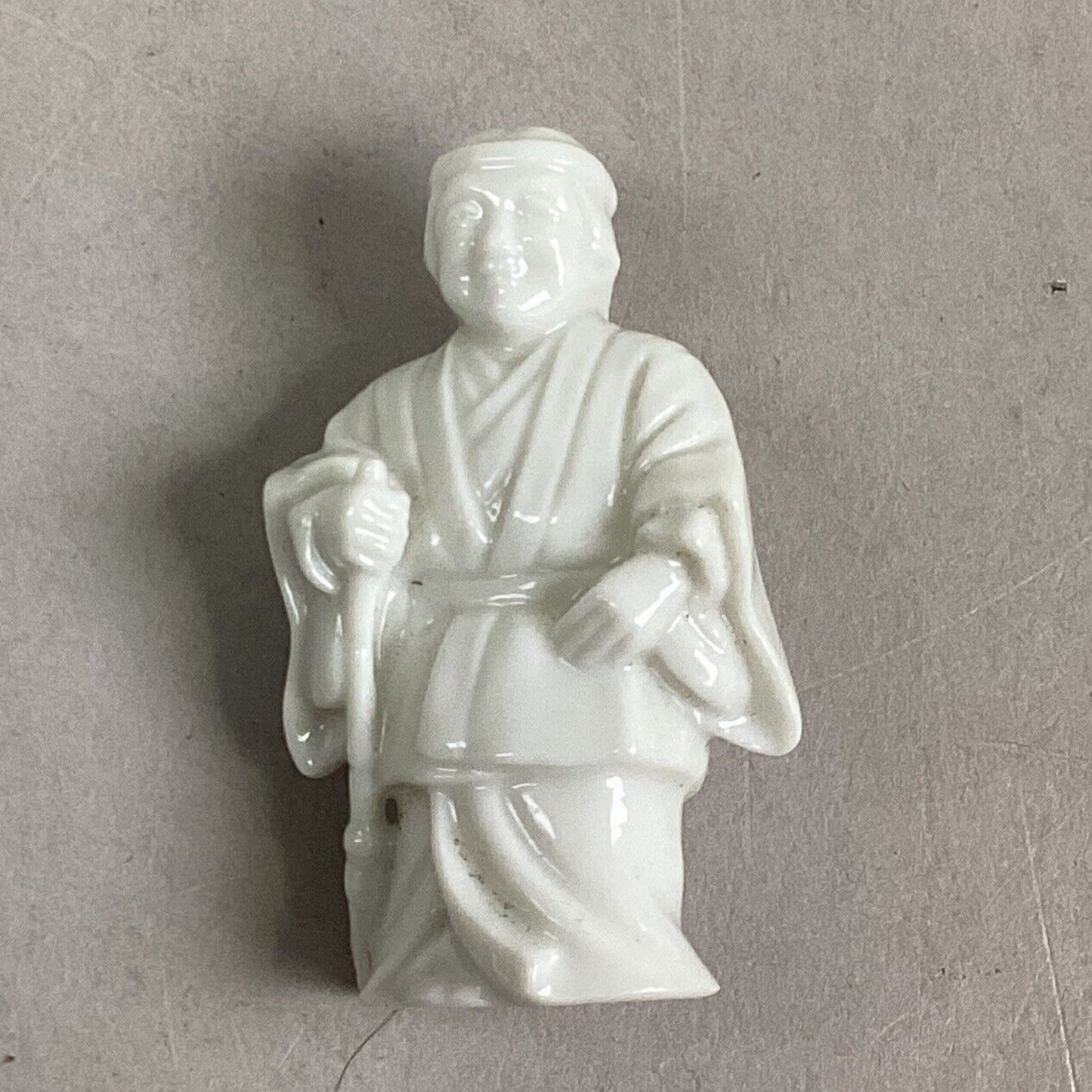 Vintage Miniature Chinese Samurai Figurine - 2.5”H