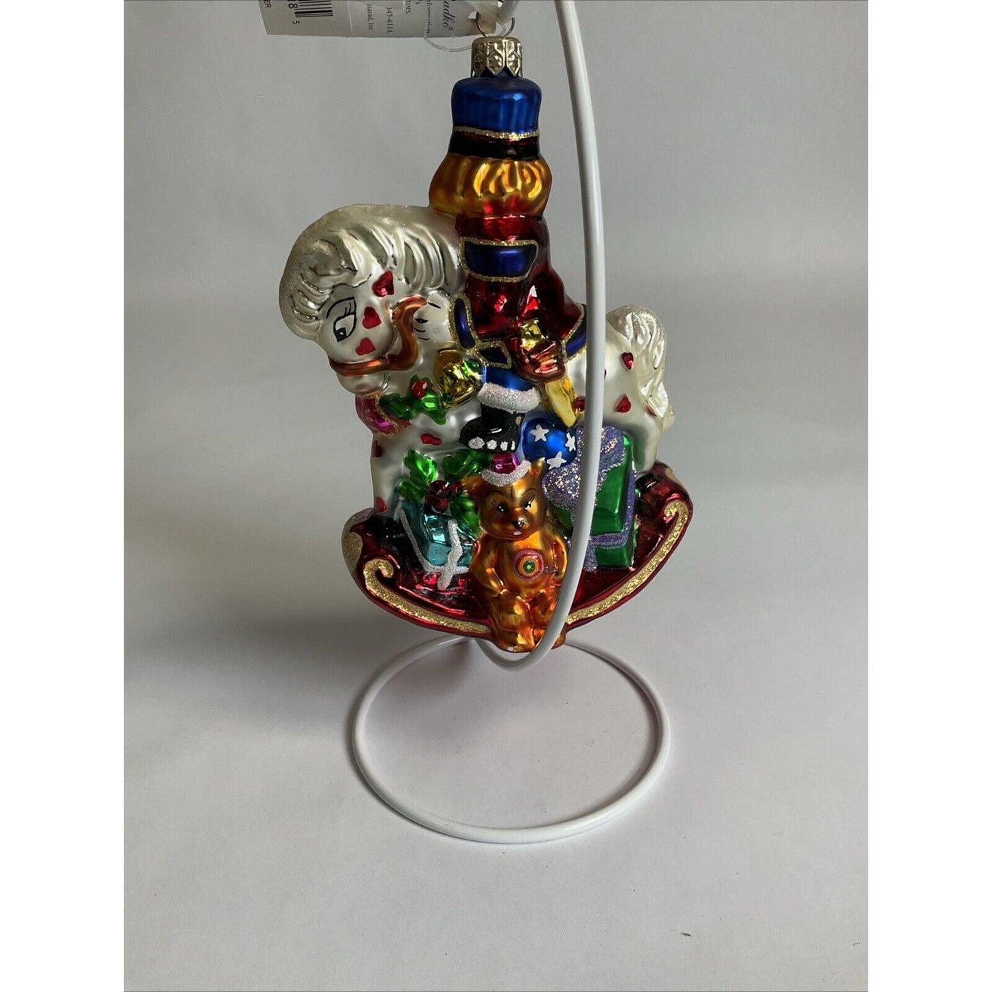 Christopher Radko "Rocking Cracker" Christmas Ornament