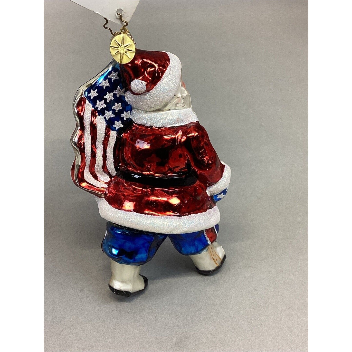 Radko A Little Pop Of Music & Patriot Parade Christmas Ornaments - Damaged