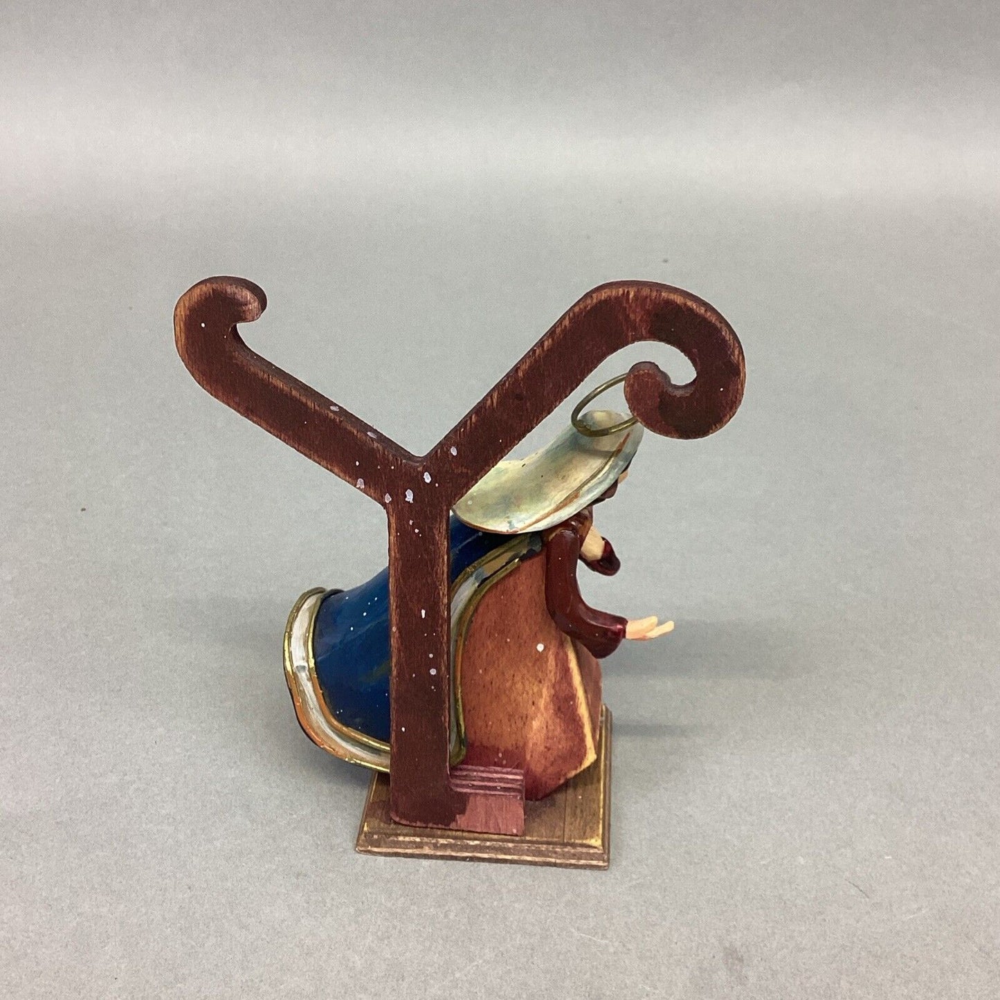 QVC Joy Nativity Scene Wooden 3 Piece Set Christmas Decoration Wood