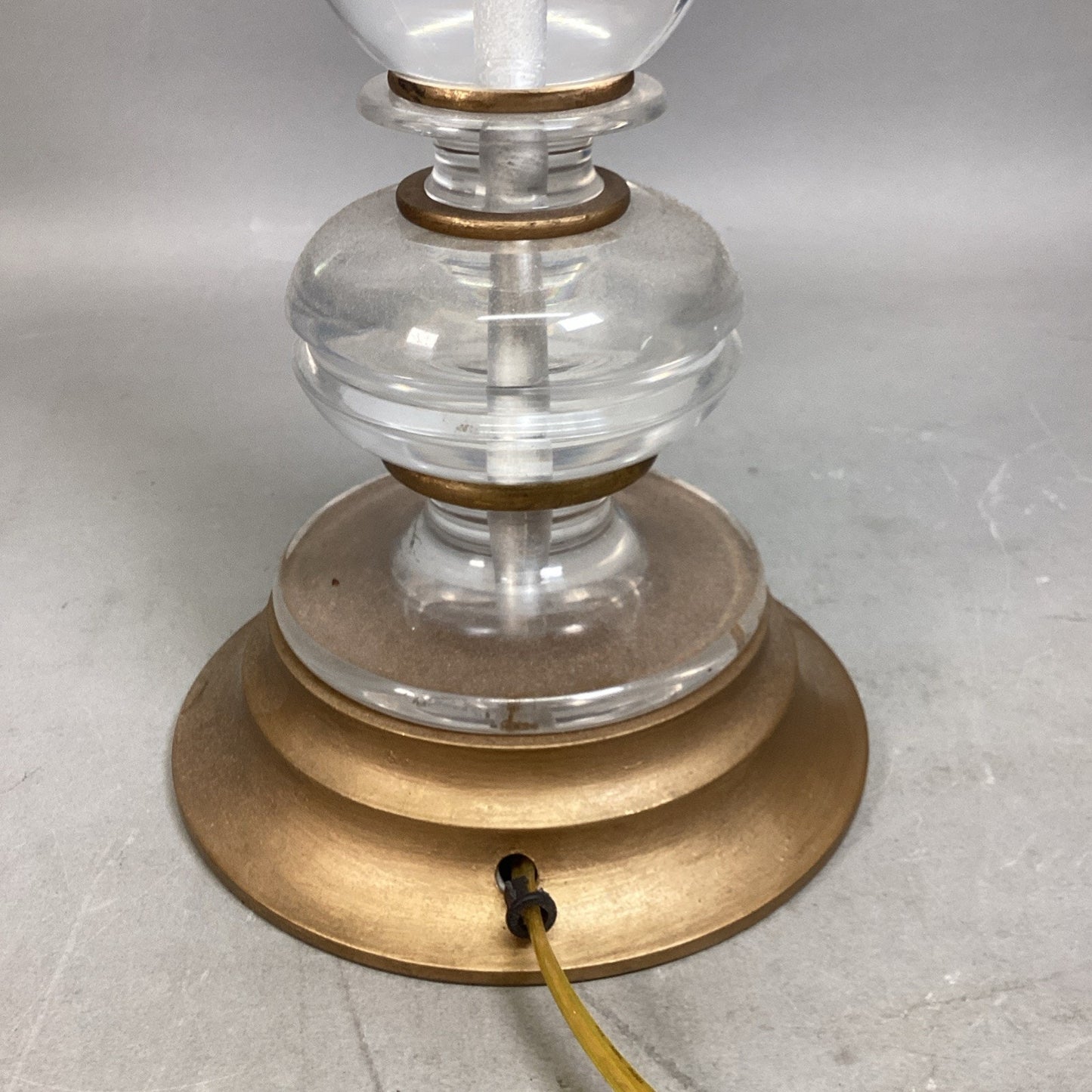 Renaissance 2000 Modern Lucite Lamp - 31.5”H