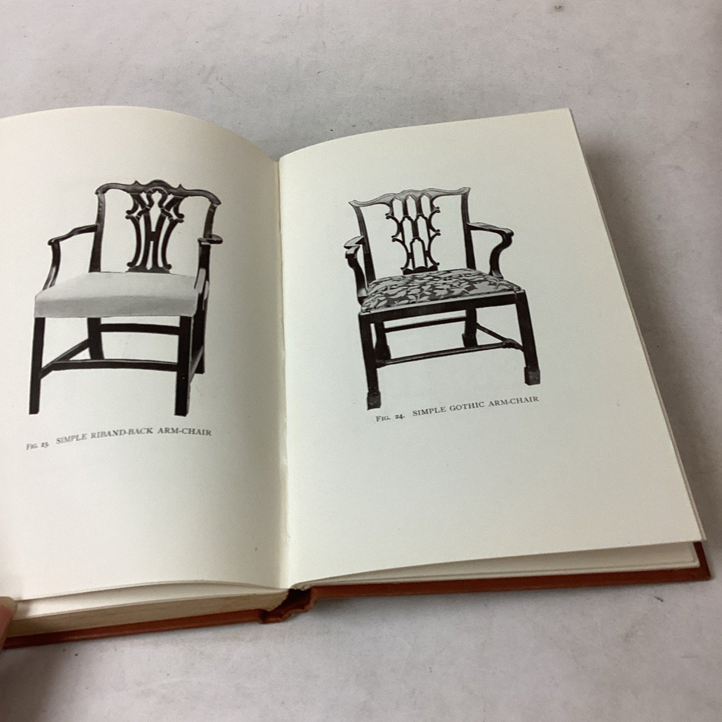 Set Of 3 - Little Book About Old Furniture - Illustrated