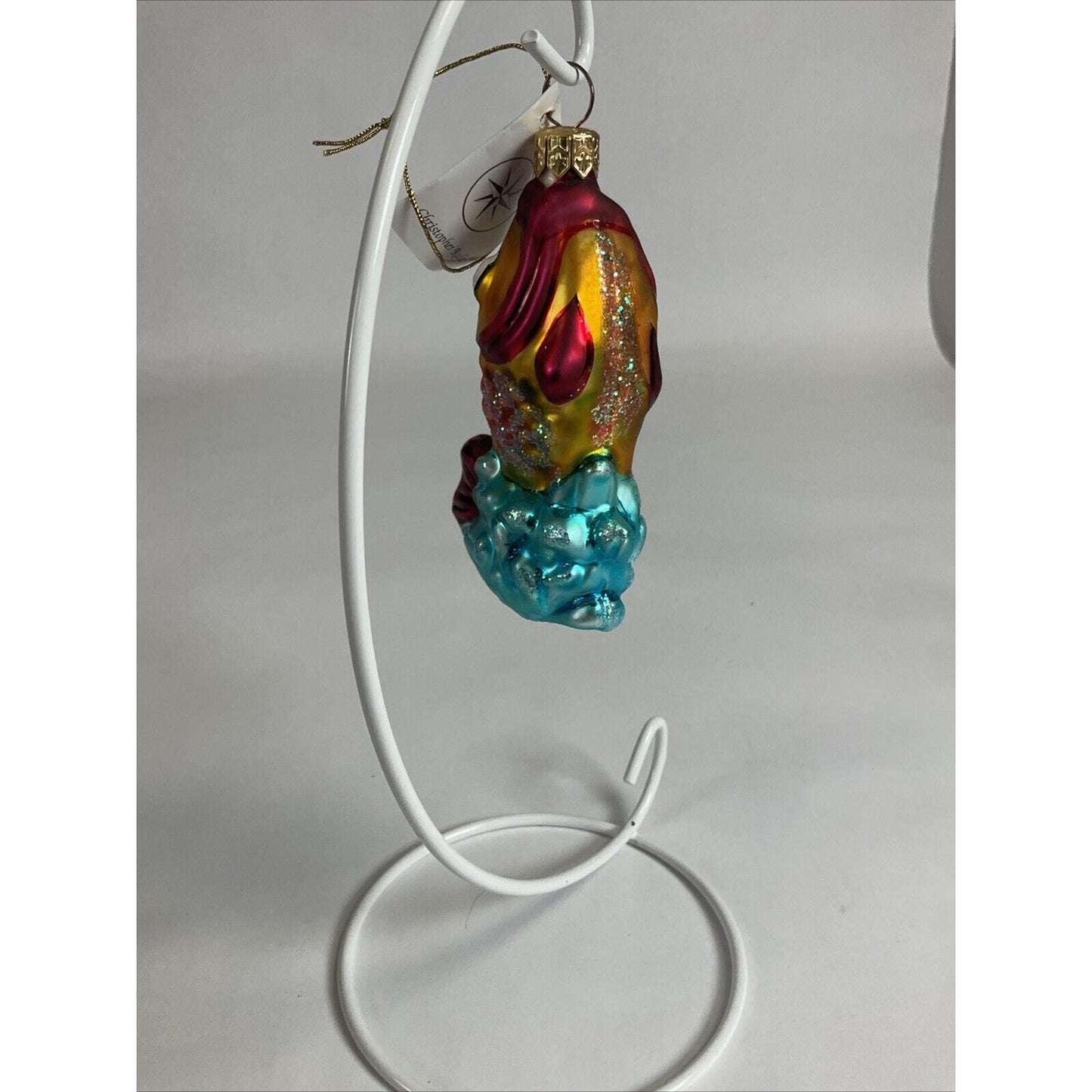 Christopher Radko, "SPLASH" Glass Christmas Ornament 1997