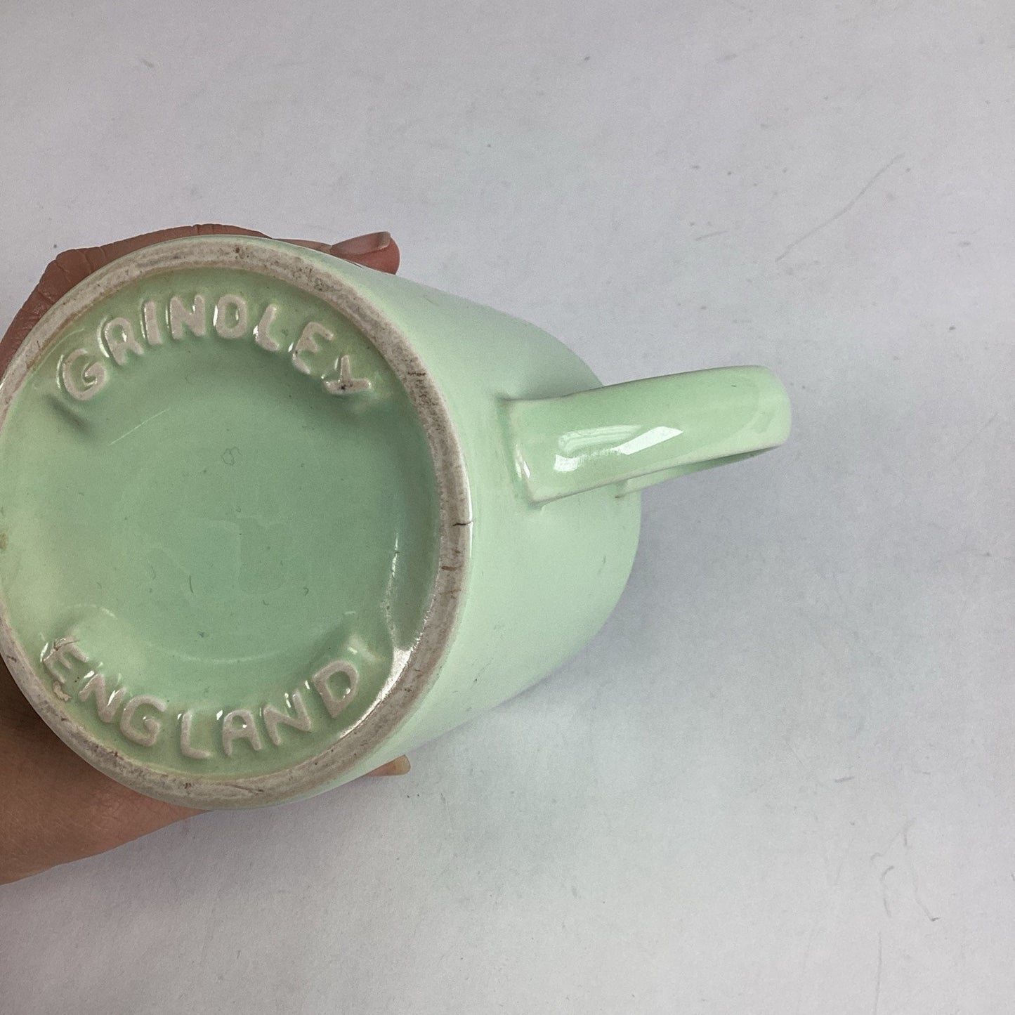 Grindley Mint Green Mug - Made In England
