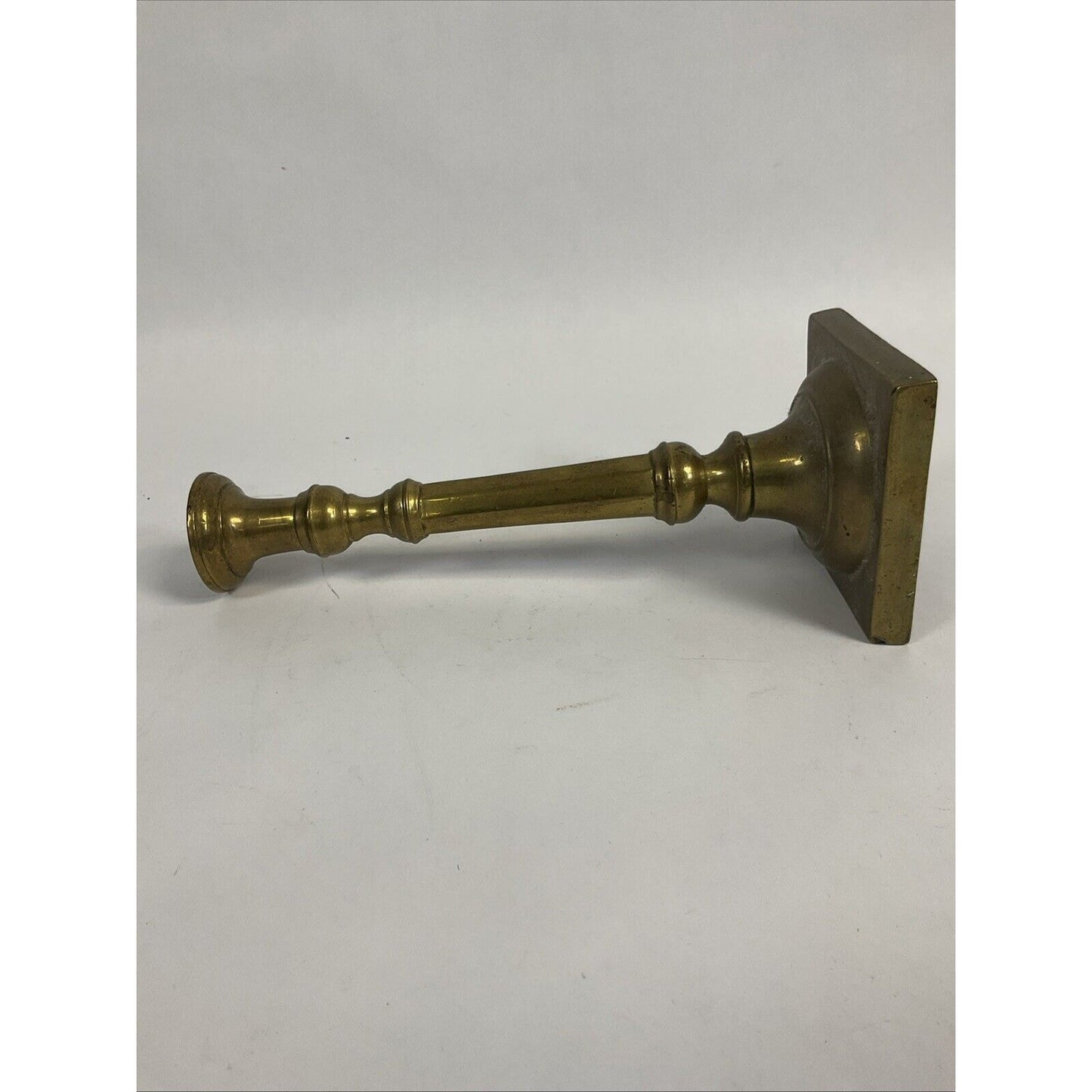Vintage Brass Candlestick 10”