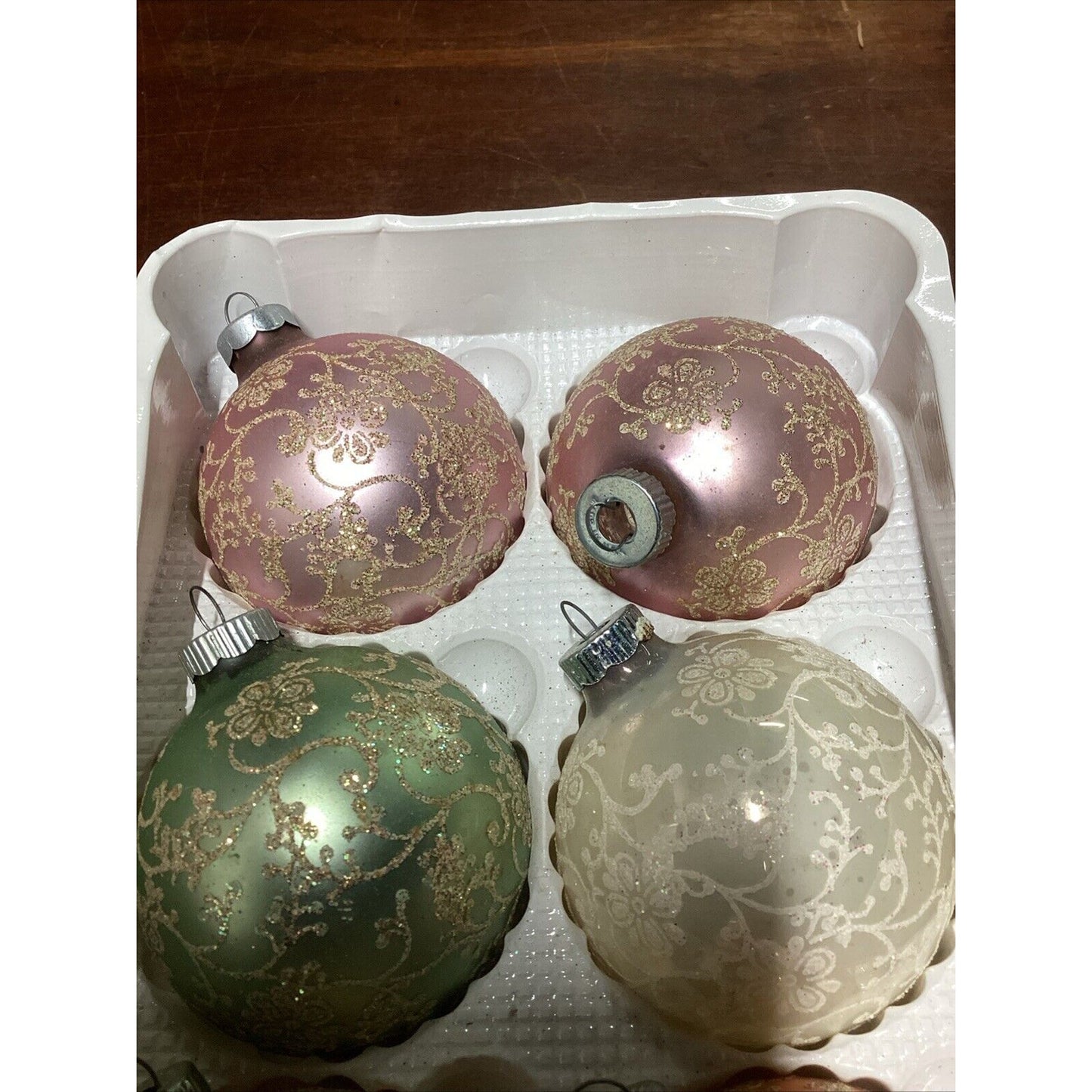 Vintage Lot Of 17 Krebs And Victoria Christmas Ornaments