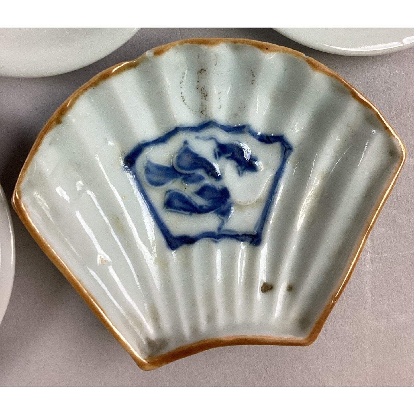 Set Of 7 Vintage Chinese Hand Painted Porcelain Dishes/Bowls