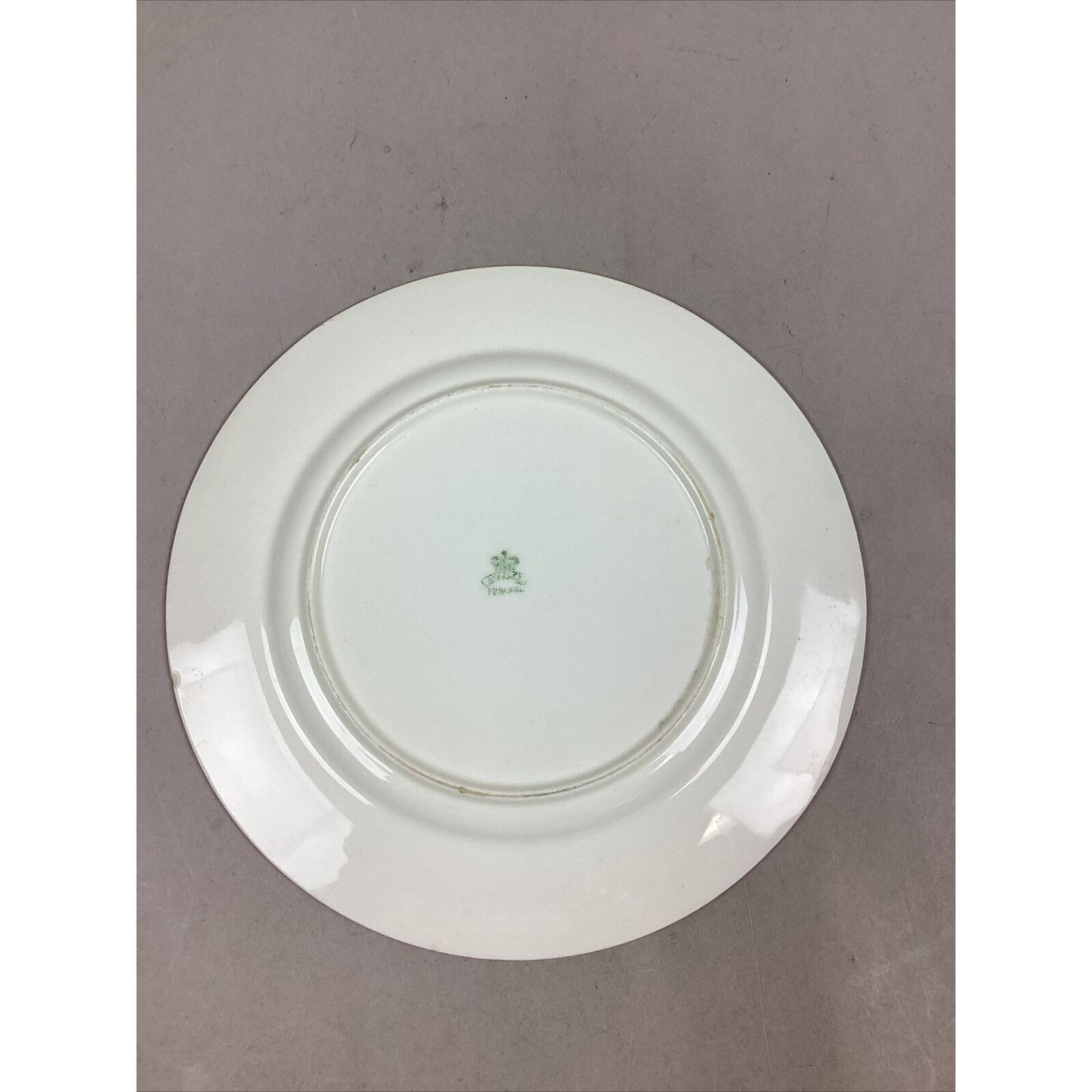 Kinsley Floral Plate With Gold Trim - 10”