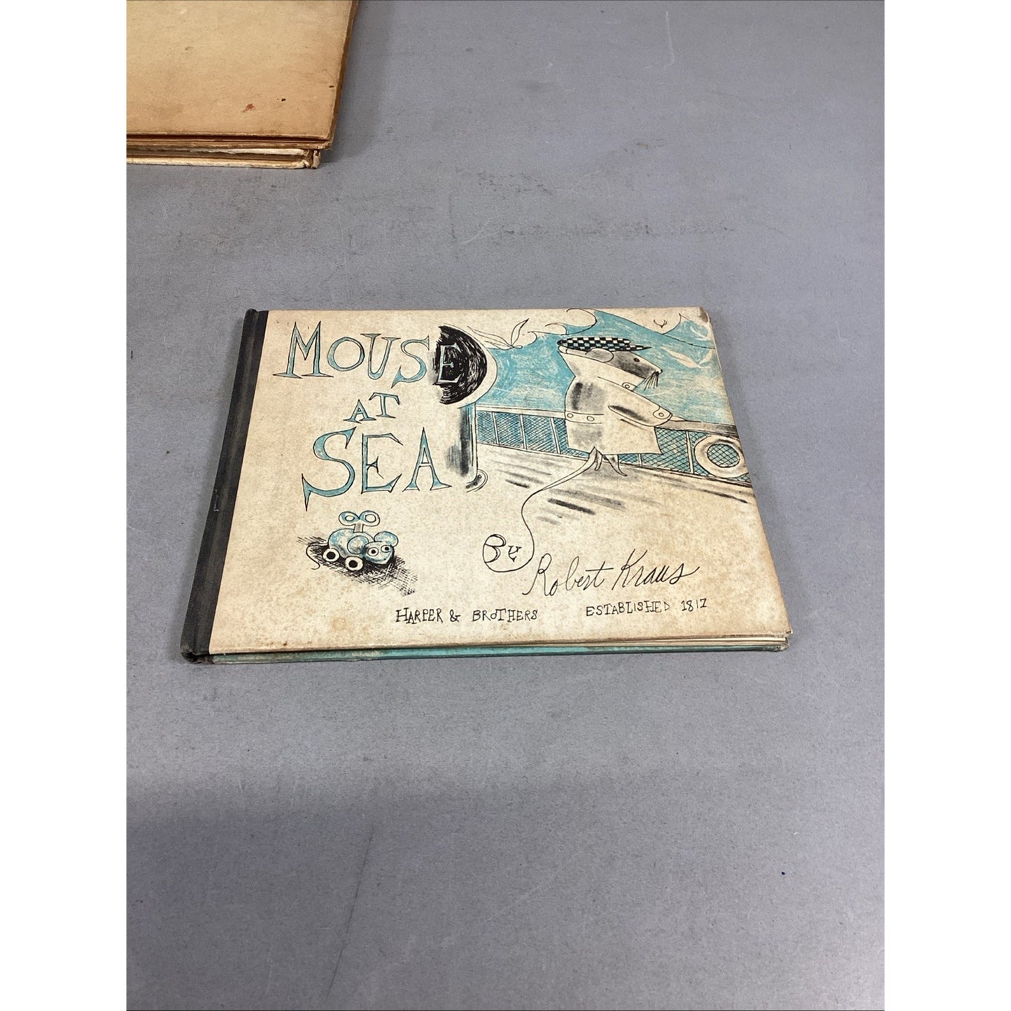 3 Vintage Children’s Books - Eloise, Historie De Roitelet & Mouse At Sea