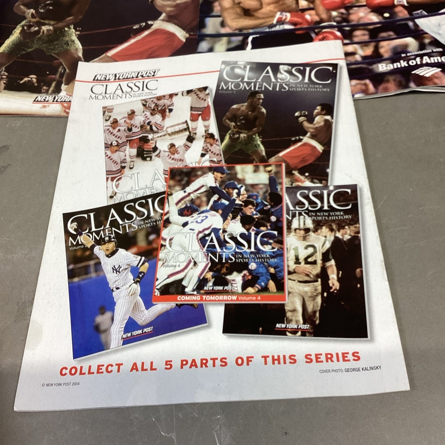 Lot Of 6 Sports Catalogs/Magazines - Bulls, Cubs, Boxing, Hockey, Football