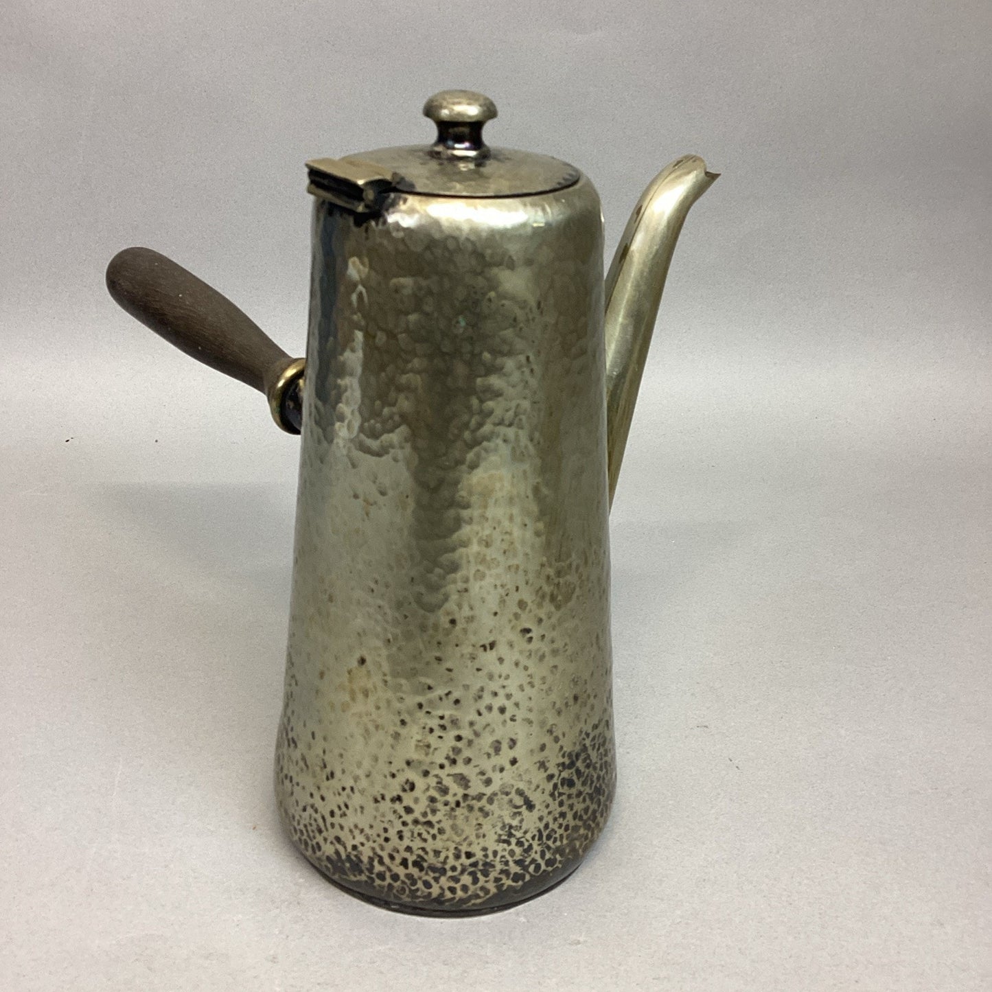 Vintage Gotham Silver Co. Nickle Silver Teapot, Sugar Bowl & Creamer Set