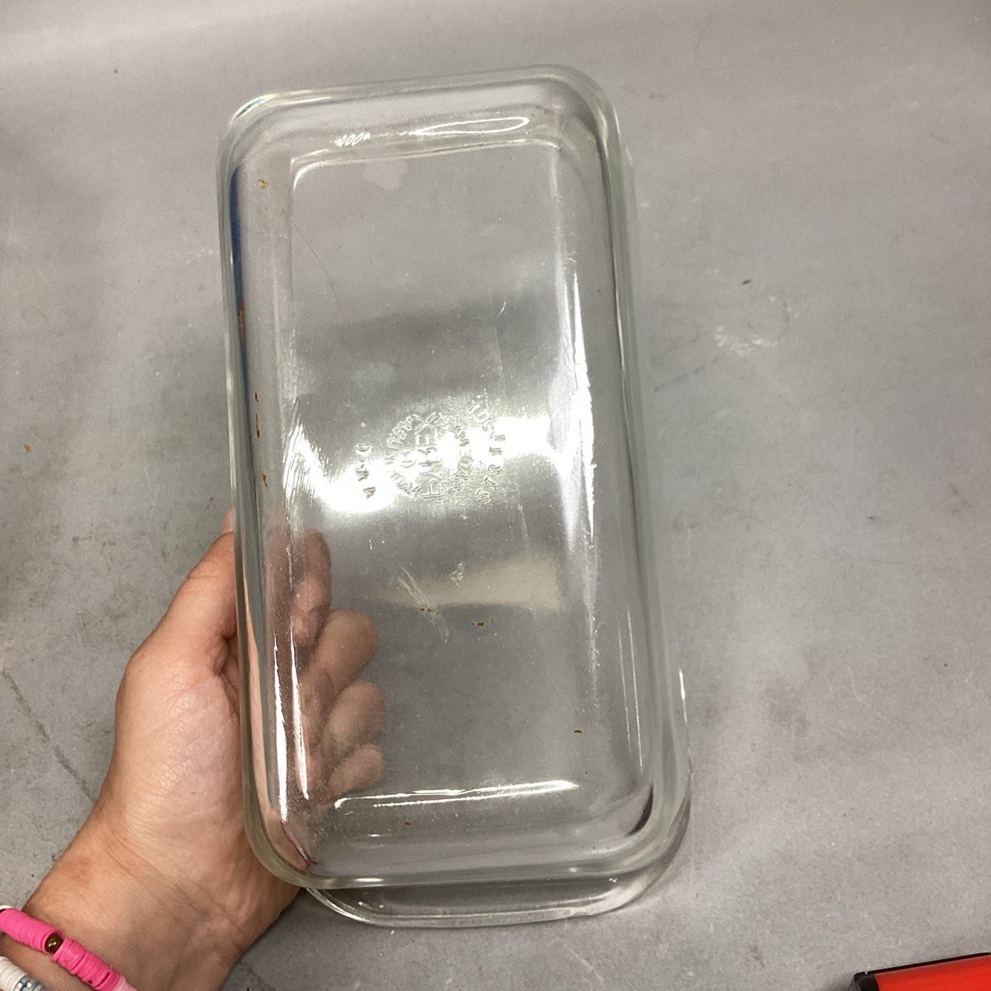 PYREX CLEAR GLASS LOAF BREAD PANS BAKING DISH 1.5 & 2 QT