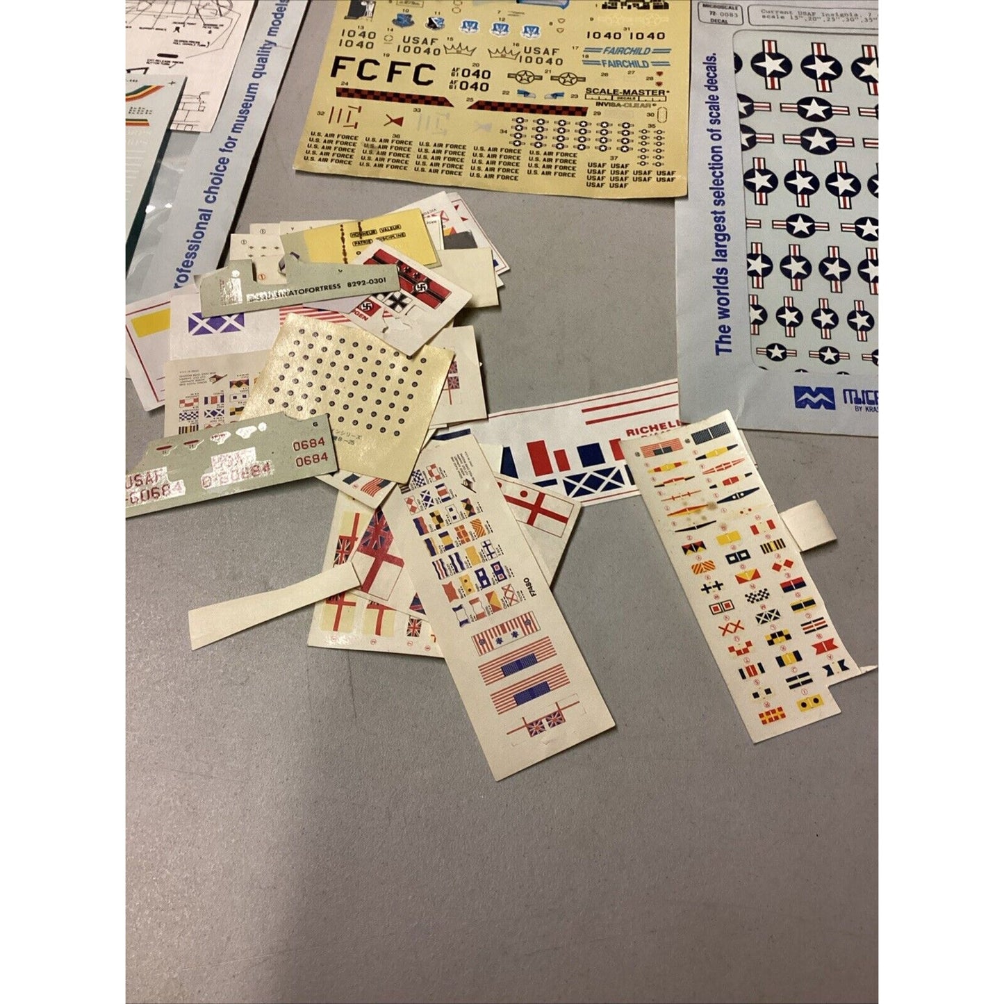 Miscellaneous Decals For Camouflage F4, USAF/Air Force, Presidential Helicopter