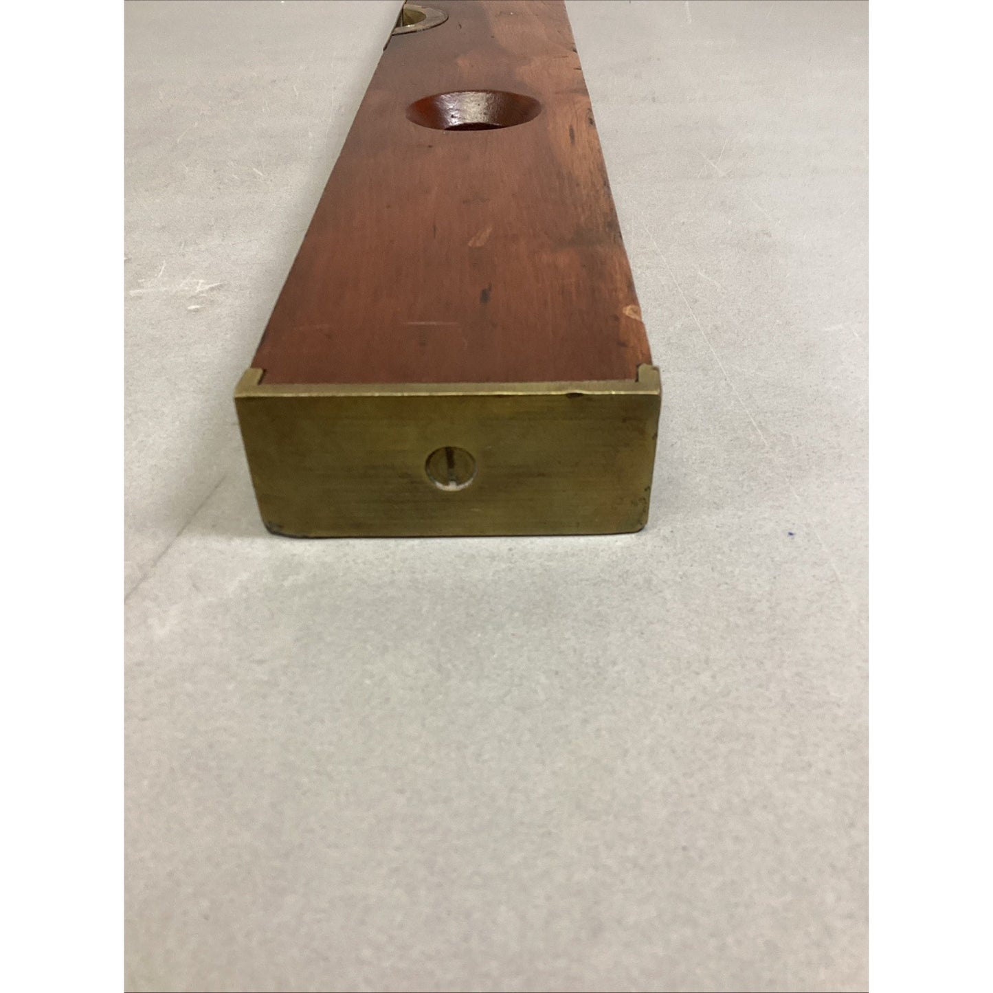 Stanley Rule & Level Co - Wood And Brass Level - 25 5/8”L - New Britain, CT.