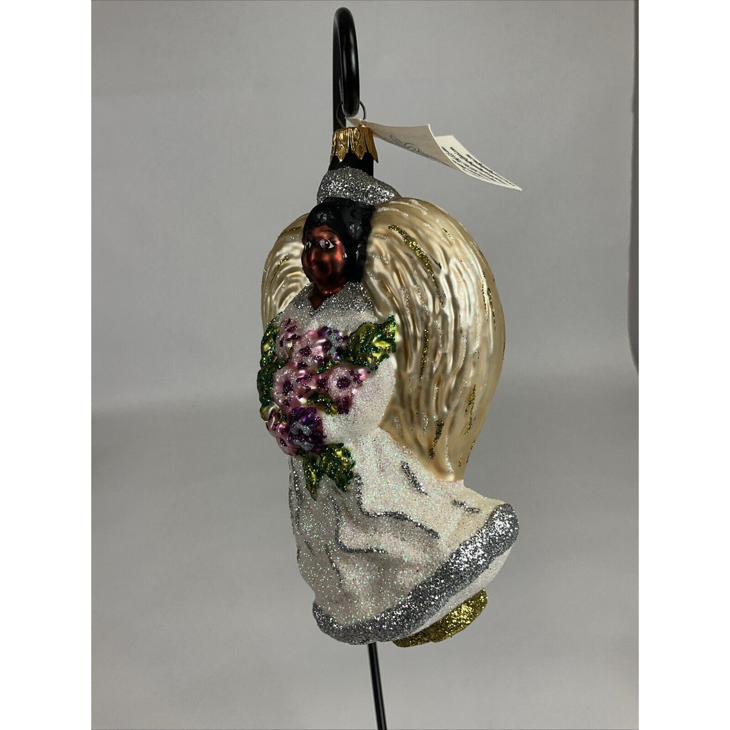 Larry Fraga Ornament Angel Glitter Series Christmas