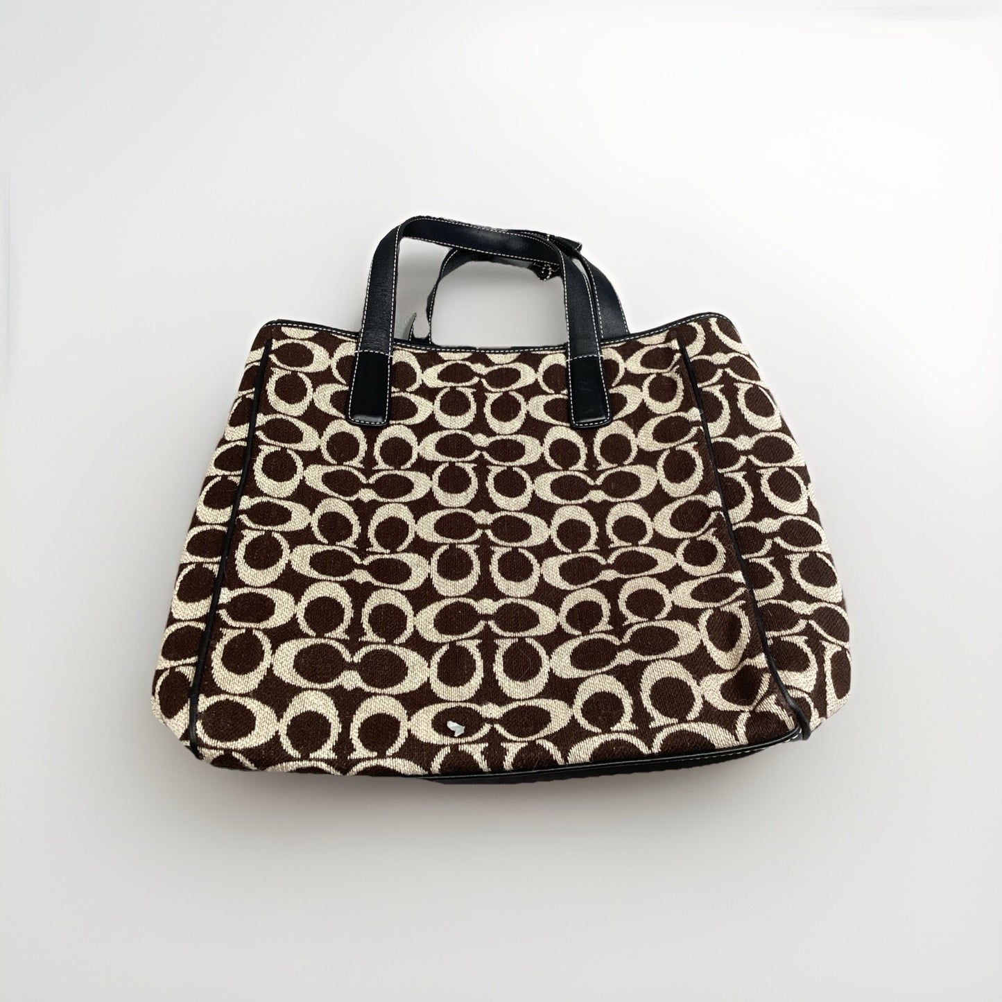 Coach Signature Shoulder Hand Bag #E0J-8131