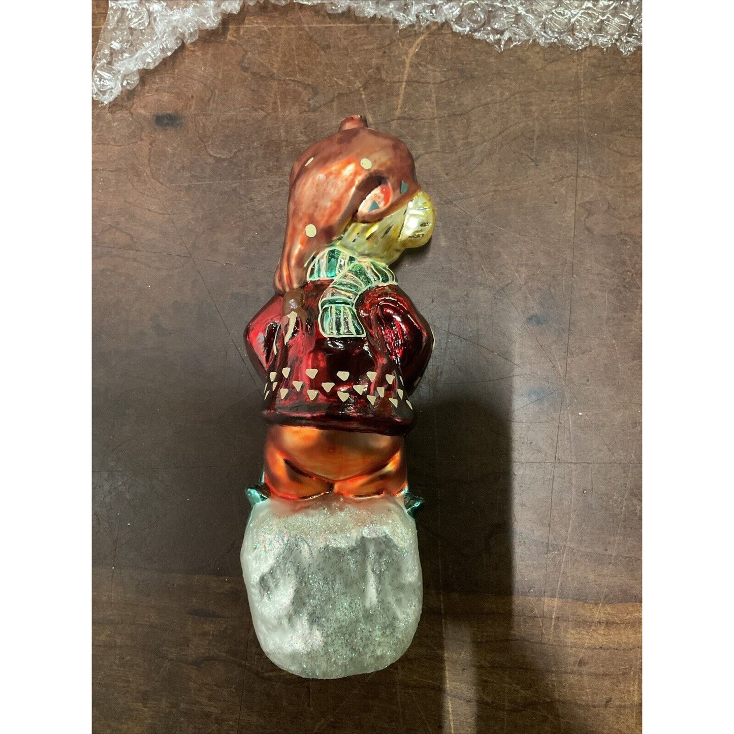 Radko Vanderbear Sleddin And Skiddadlin + Snowman Riding Vixen Reindeer / Damage