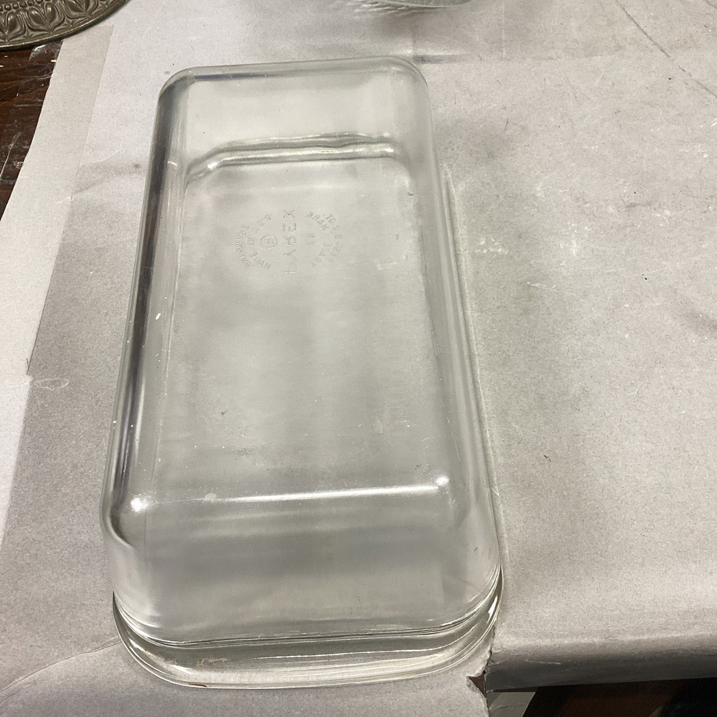 PYREX CLEAR GLASS LOAF BREAD PANS BAKING DISH 1.5 & 2 QT