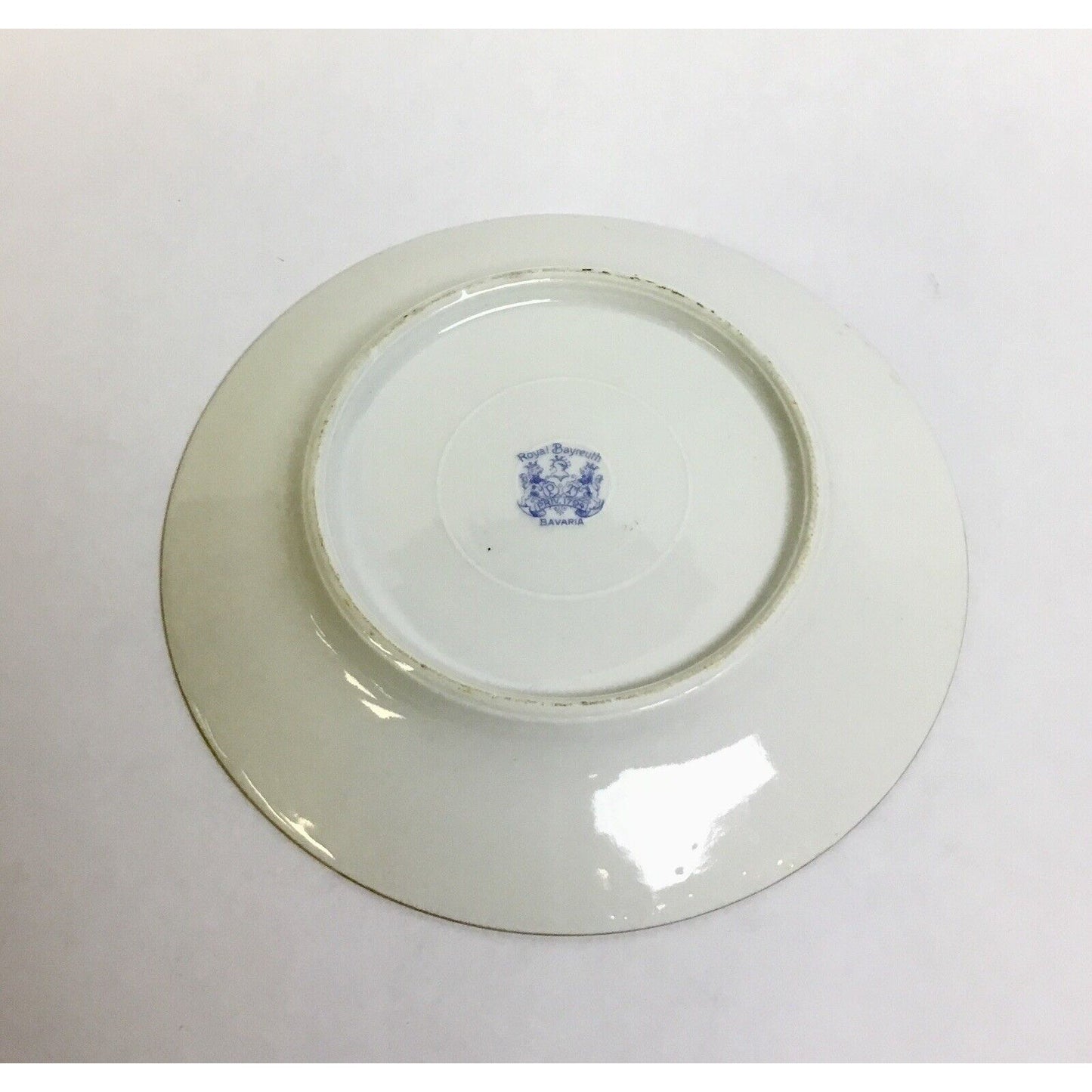 Royal Bayreuth Farm Scene Cup, Saucer And Plate