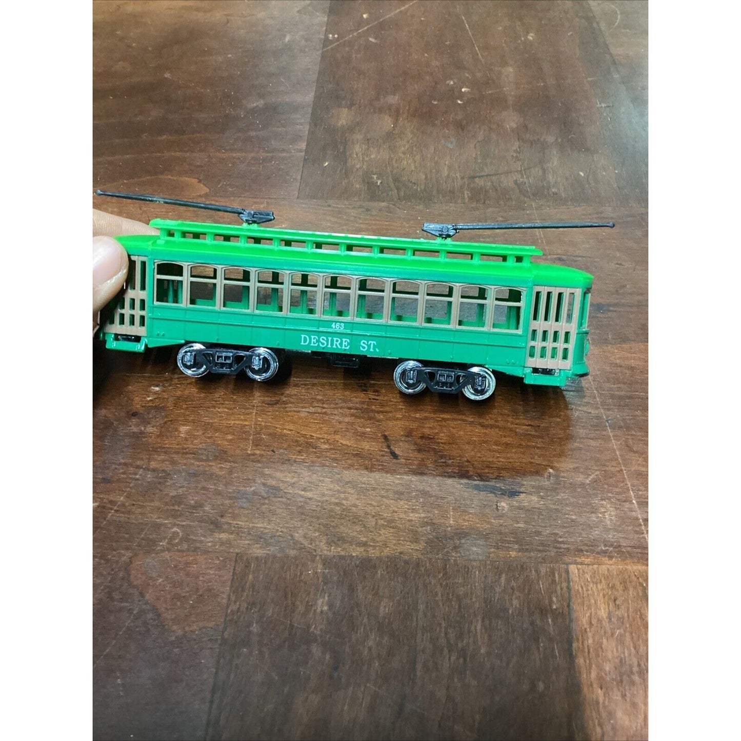 2 Classic Street Cars - Desire Trolley & San Francisco Cable Car