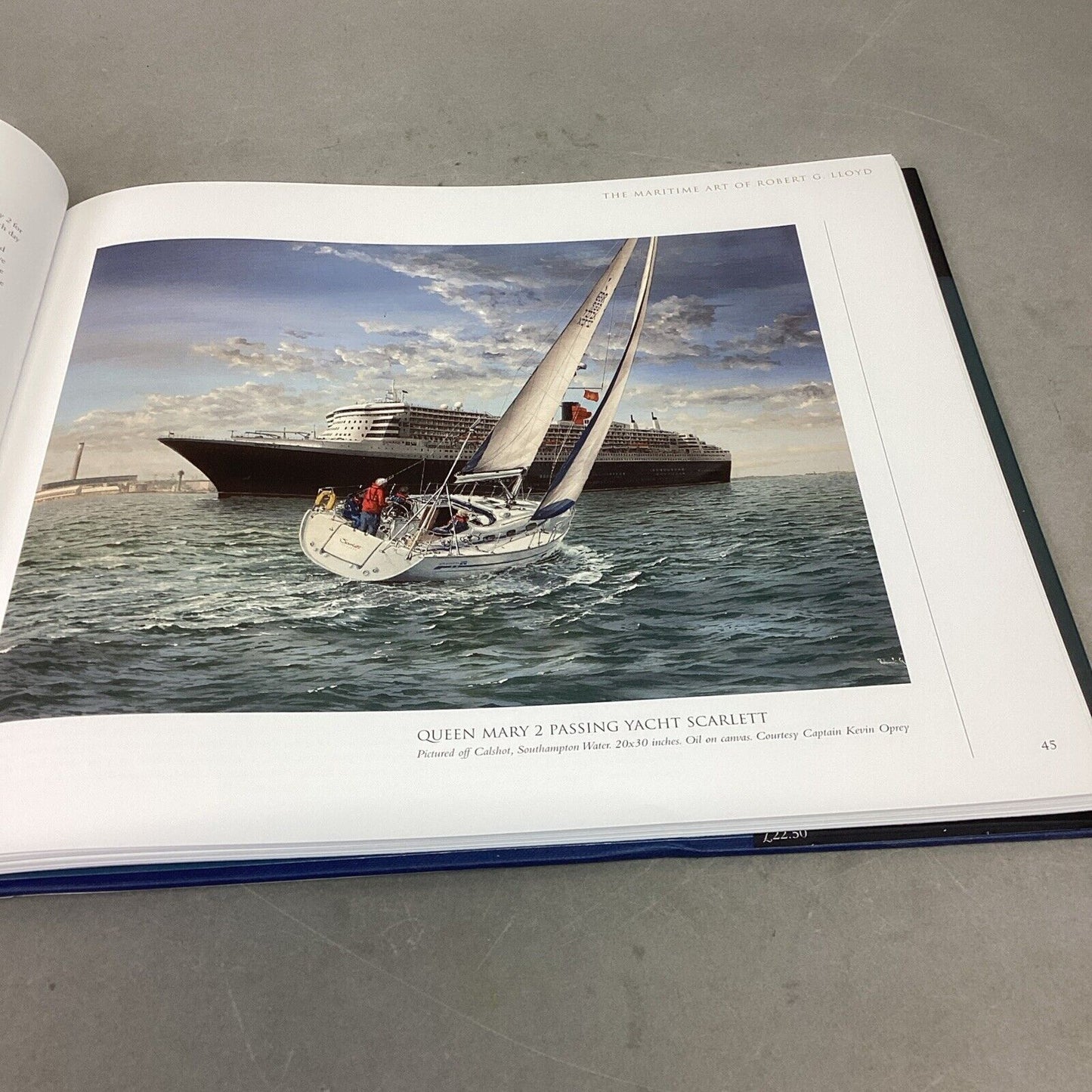 In Deep Water Maritime Art Of Robert Lloyd (Signed)/The Marine Art Of Harley C.