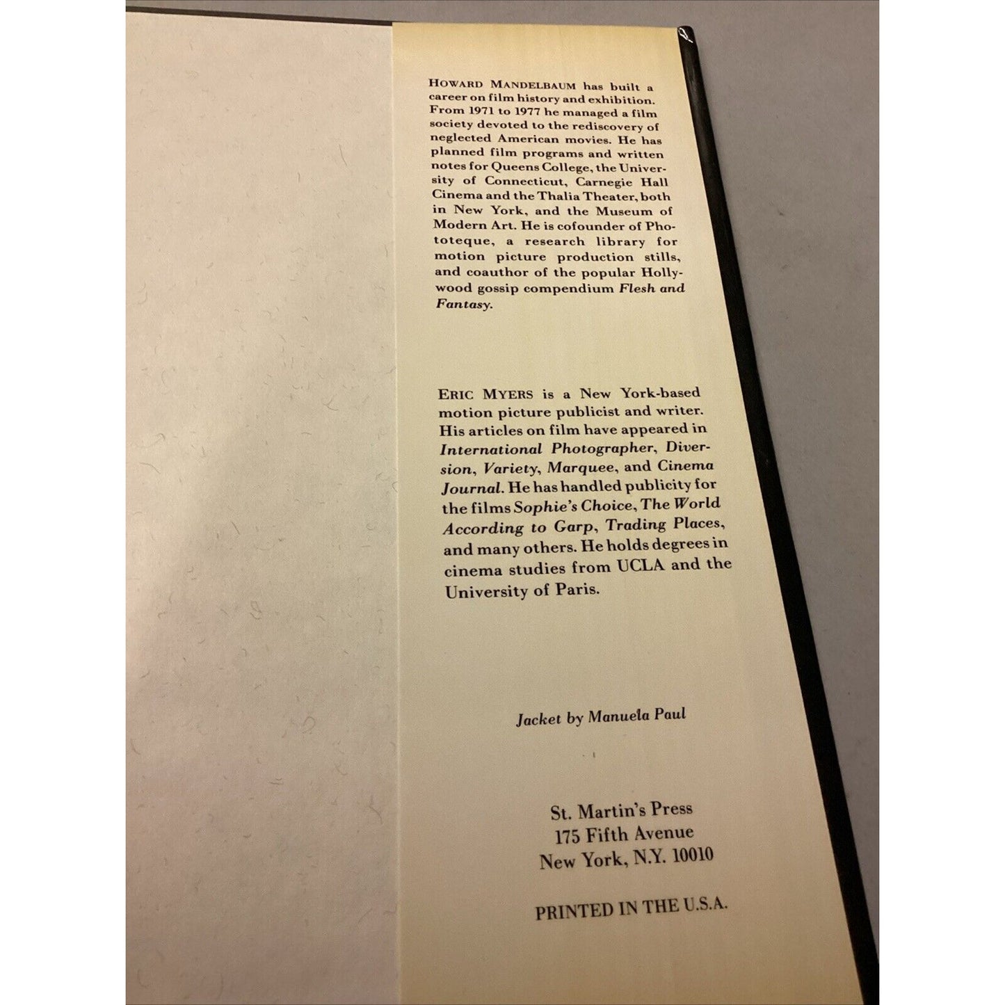 4 VTG Film Books - The Art Of The Film (Signed), Films In America 1929-1969,