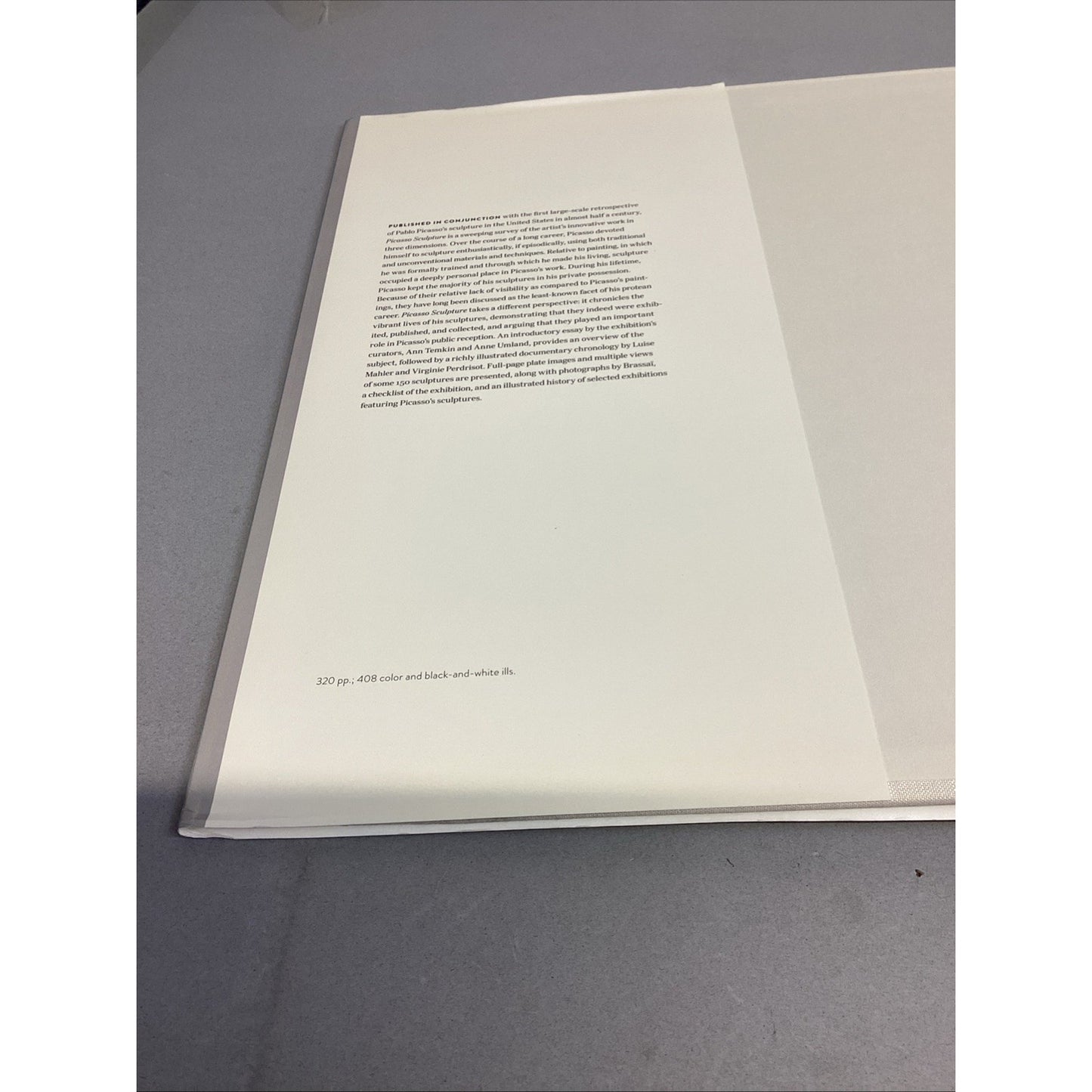 Picasso Sculpture Hardback Book MoMA, NEW, Temkin-Umland