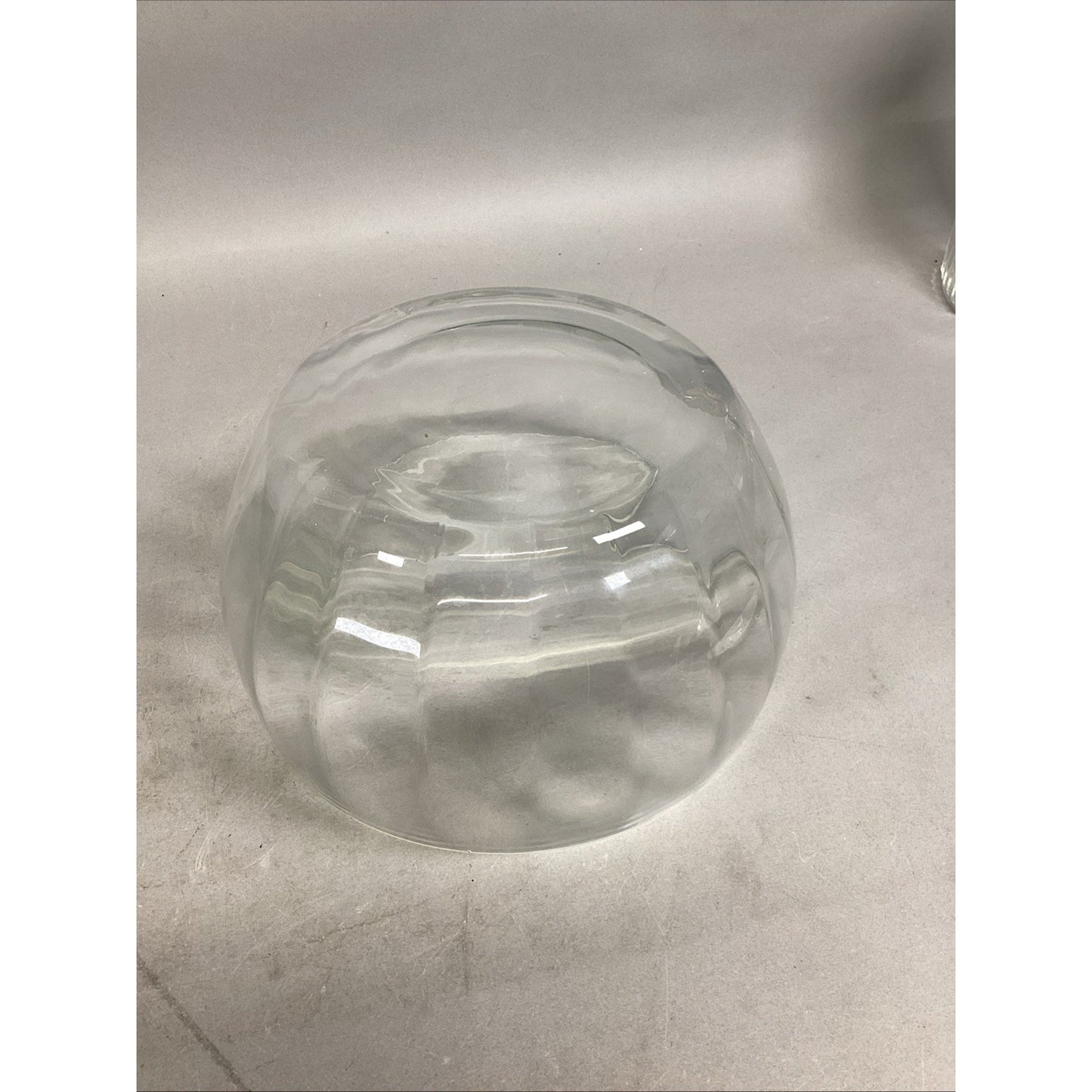 Krosno Of Poland Large Glass Lead Crystal Fruit/Salad Bowl - 5.5”Hx9.5”D