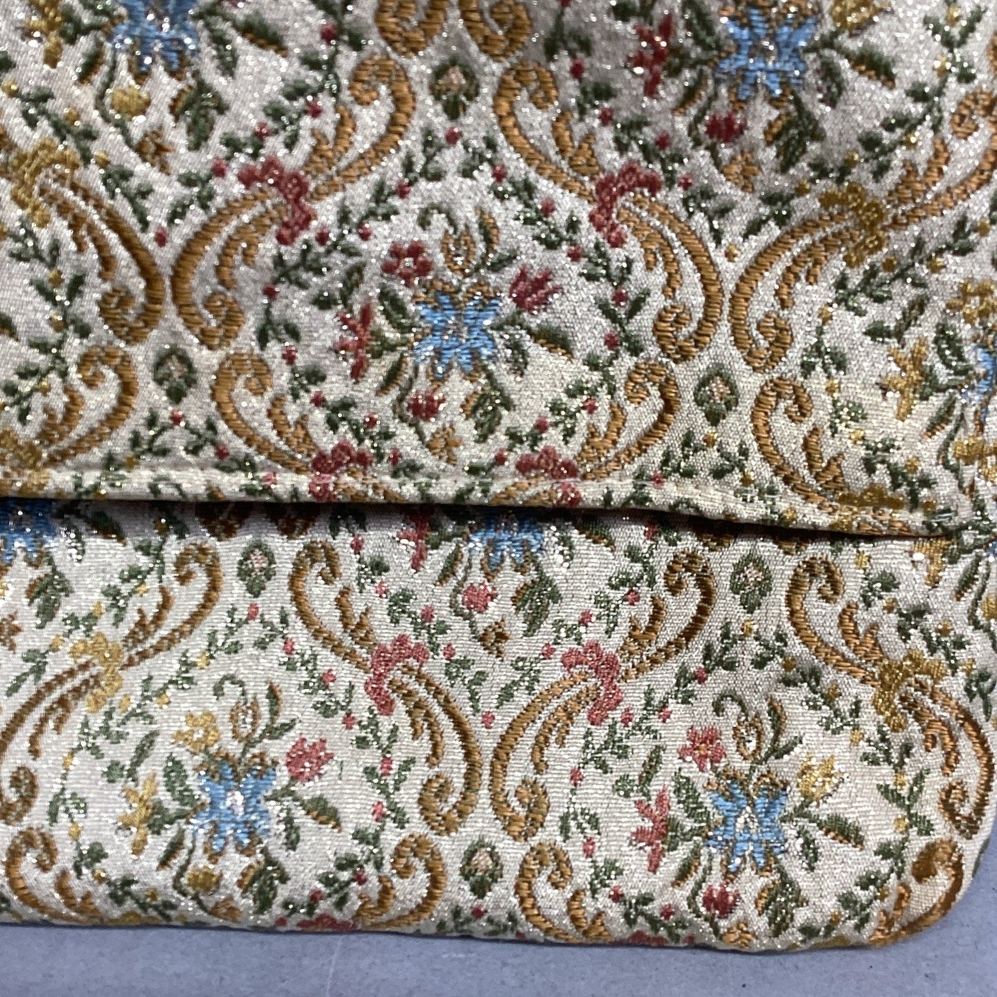 Vintage Beautiful 1940’s Walborg Tapestry Purse Shoulder Bag - Made In Italy