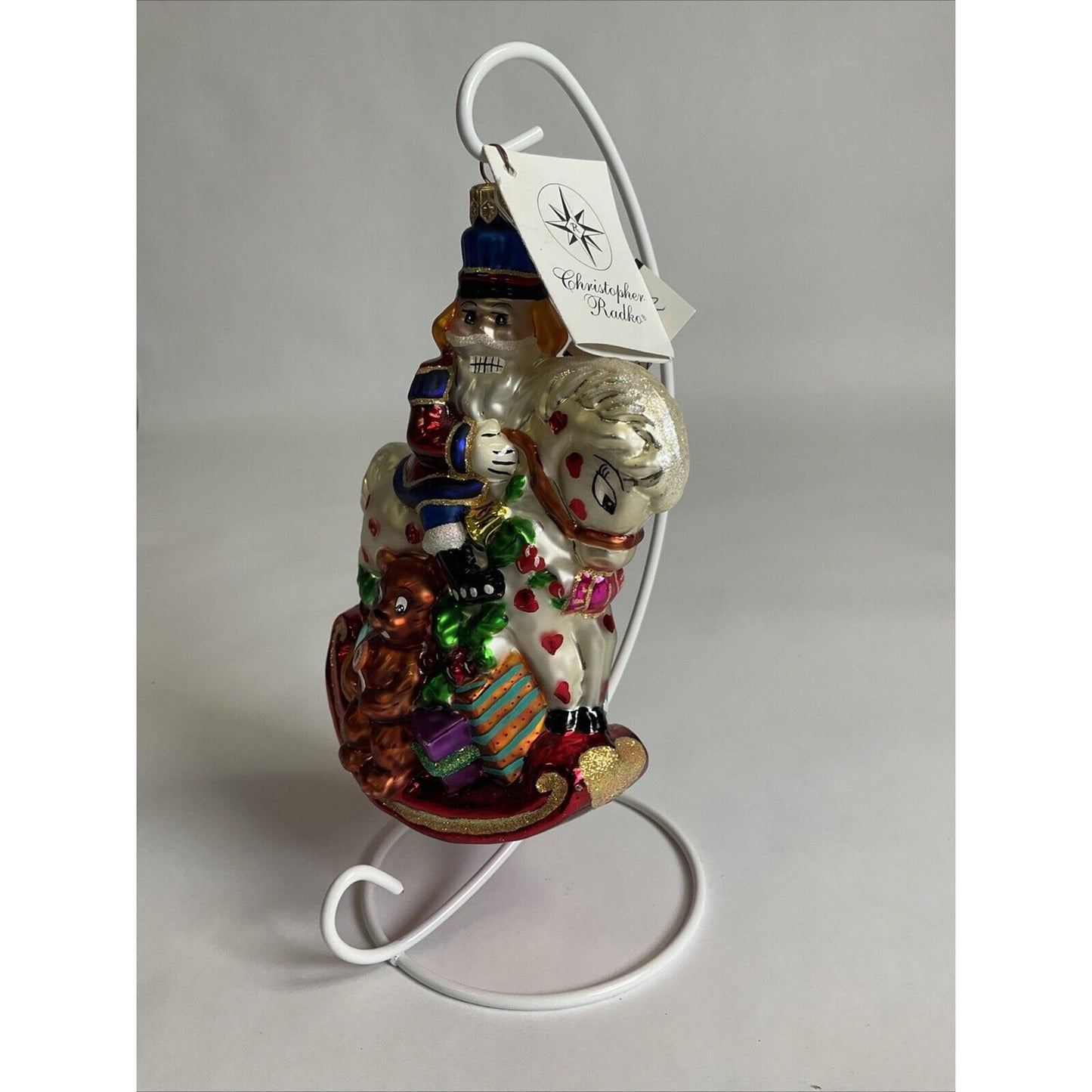 Christopher Radko "Rocking Cracker" Christmas Ornament
