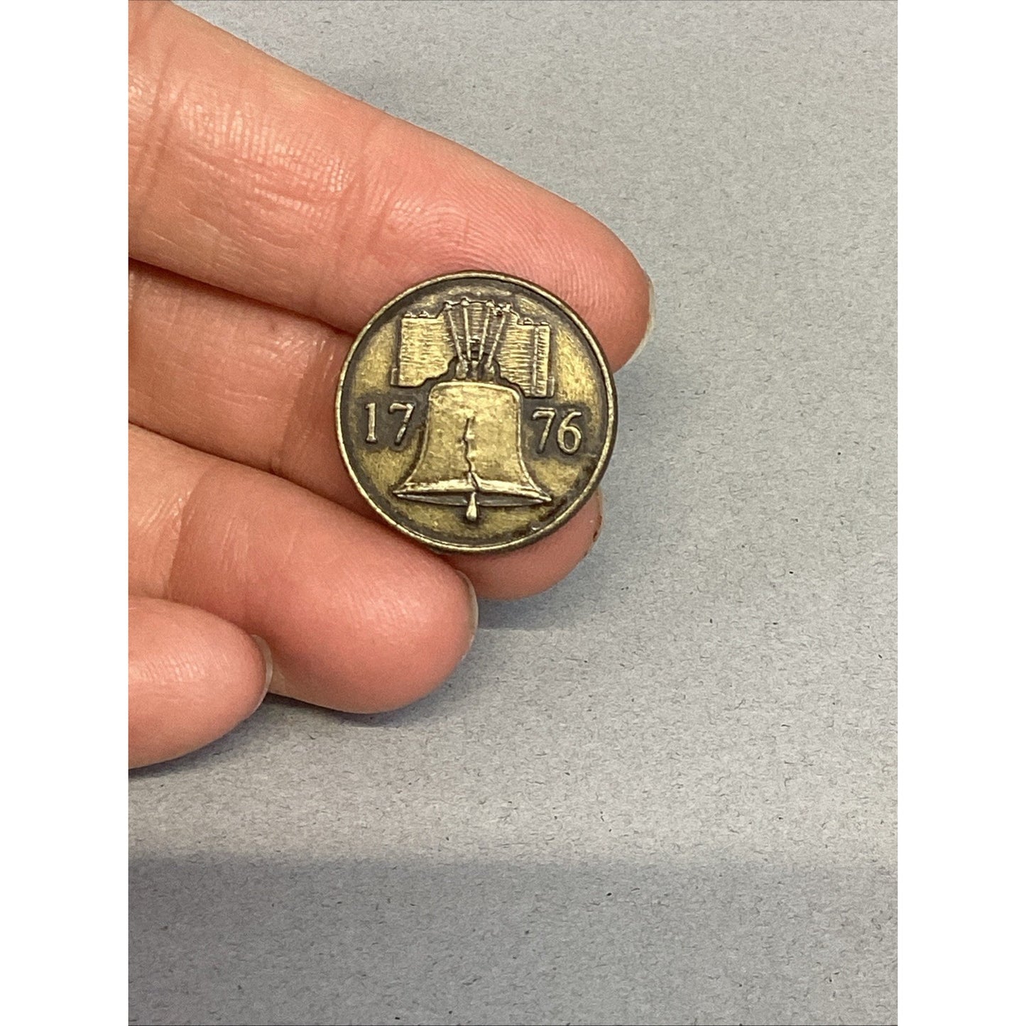 2 - The History Channel Club 1776 Eagle & USA Liberty Bell Bicentennial Coins