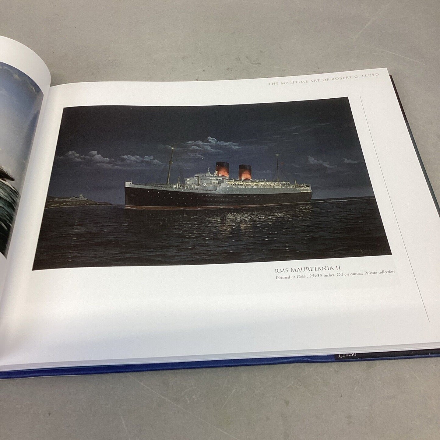 In Deep Water Maritime Art Of Robert Lloyd (Signed)/The Marine Art Of Harley C.