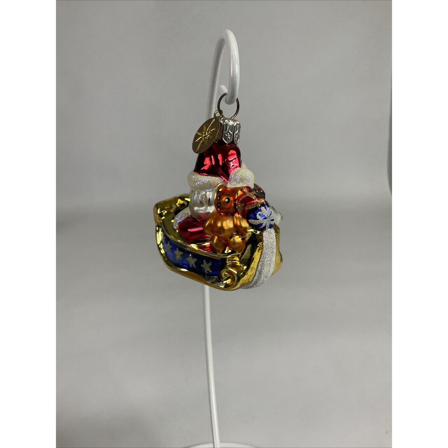 Christopher Radko “Now Dash Away Gem” Christmas Ornament