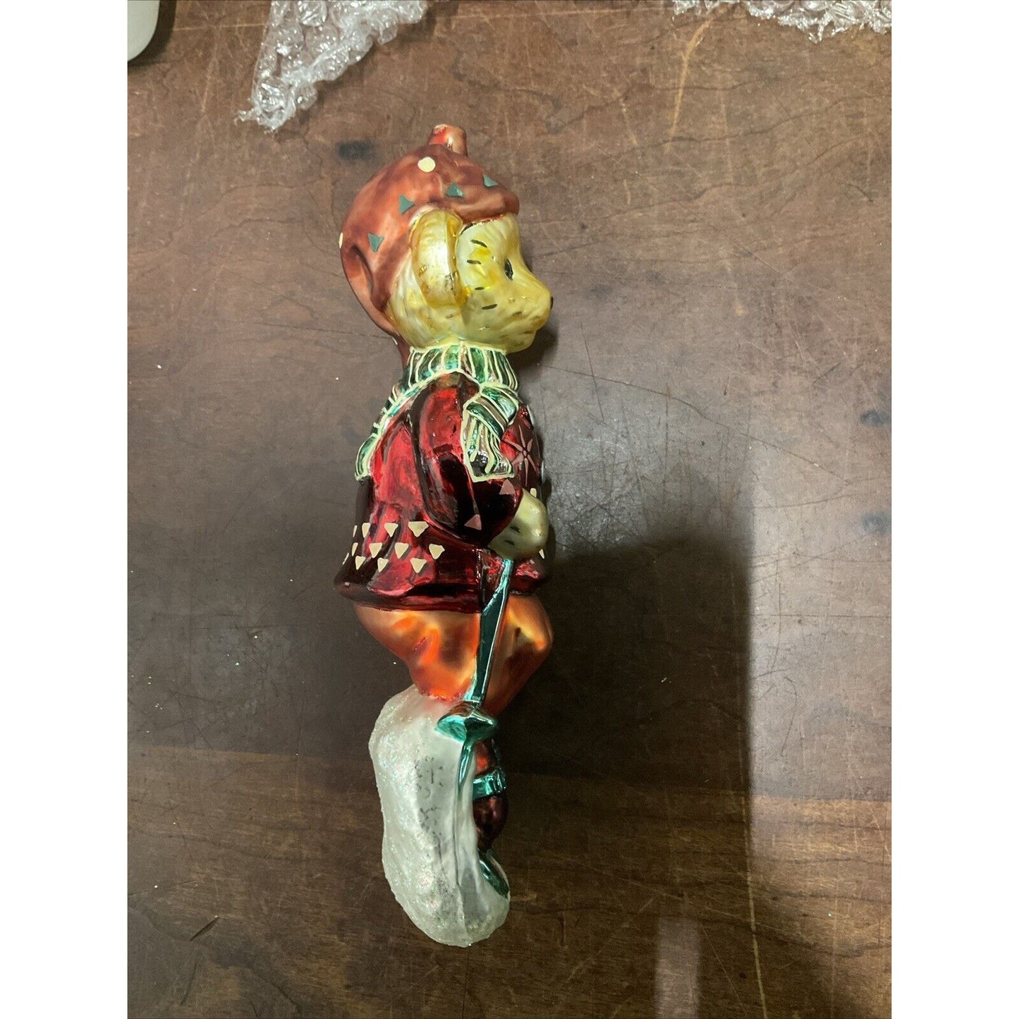 Radko Vanderbear Sleddin And Skiddadlin + Snowman Riding Vixen Reindeer / Damage