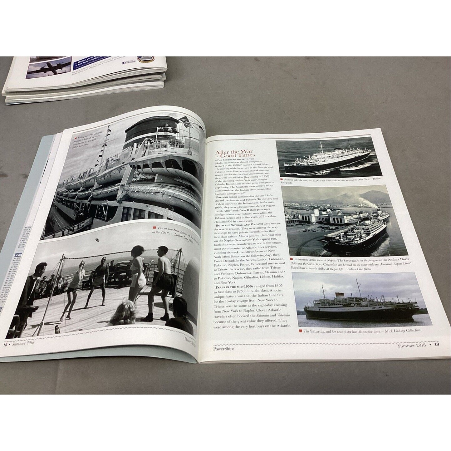 Lot Of 13 - Power Ships Magazines - 2012, 2017-2020