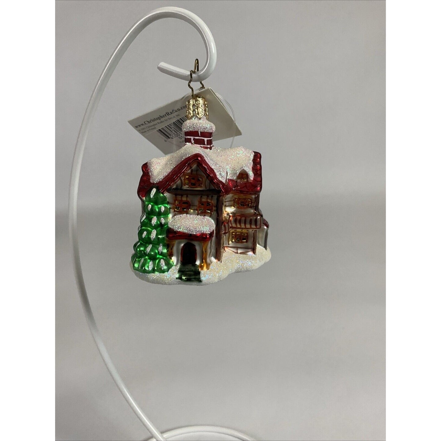 Christopher Radko "Tudor View Gem" Christmas Ornament