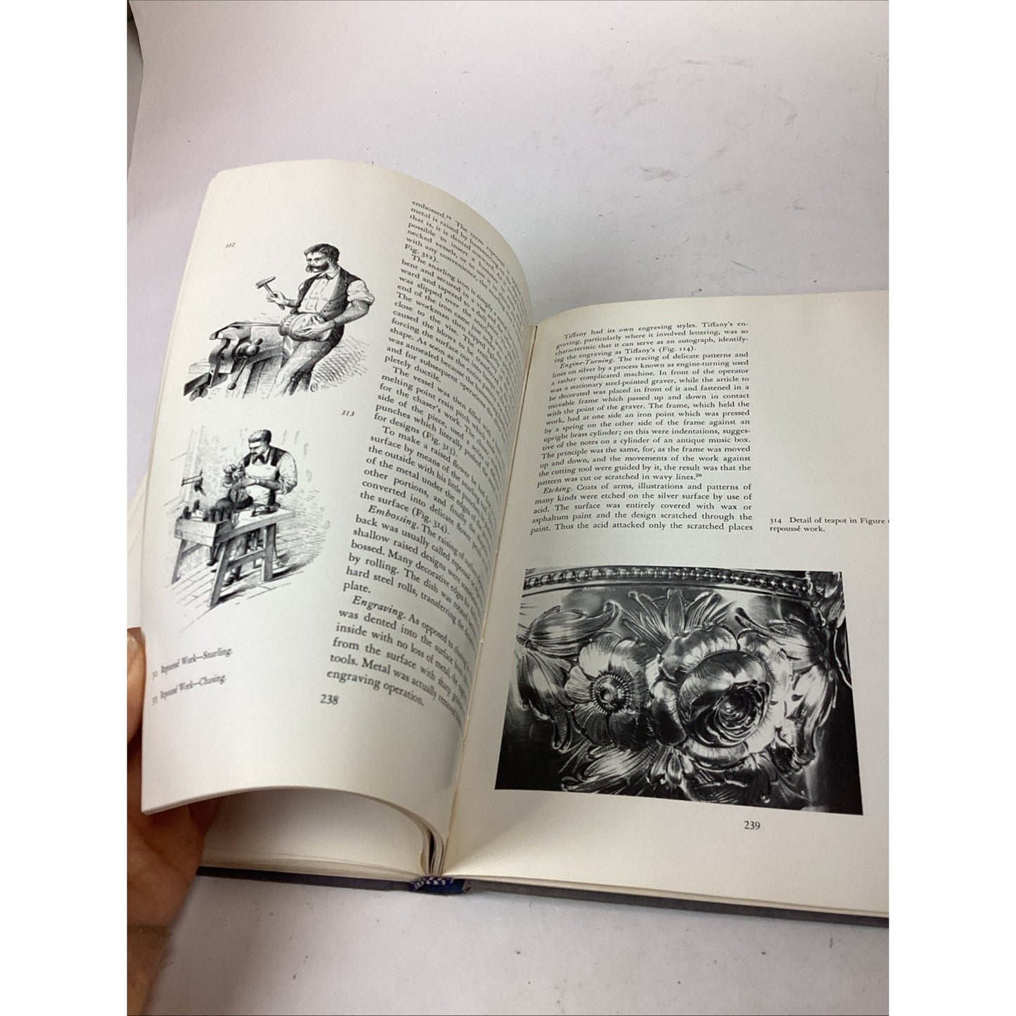 Tiffany Silver Hardcover Book - 1978 - By Charles H. Carpenter & Mary Carpenter