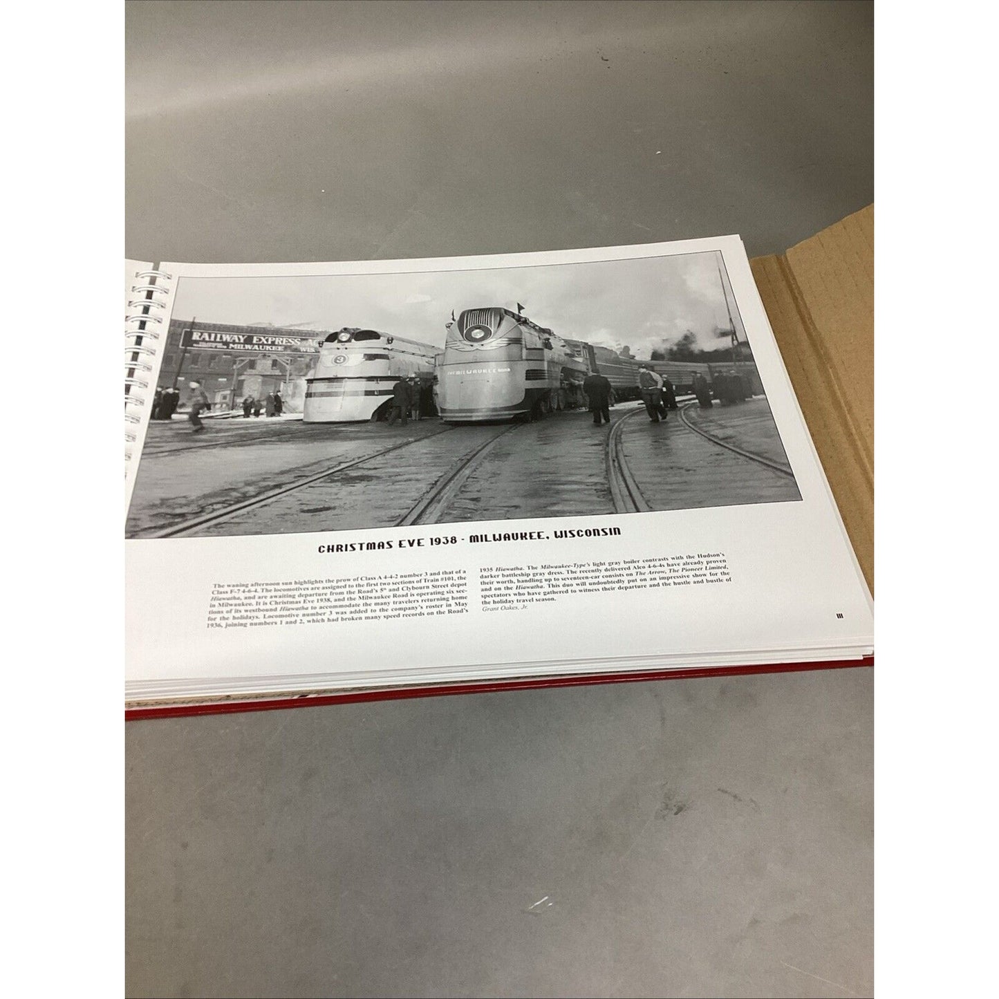 Milwaukee Shops Presents Hiawatha Nothing Faster On Rails Hardcover - 2014