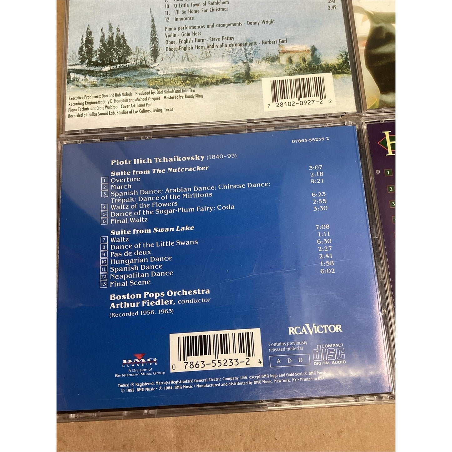 Lot Of 6 Christmas CDs - Handel’s Messiah, Nat King Cole, Danny Wright