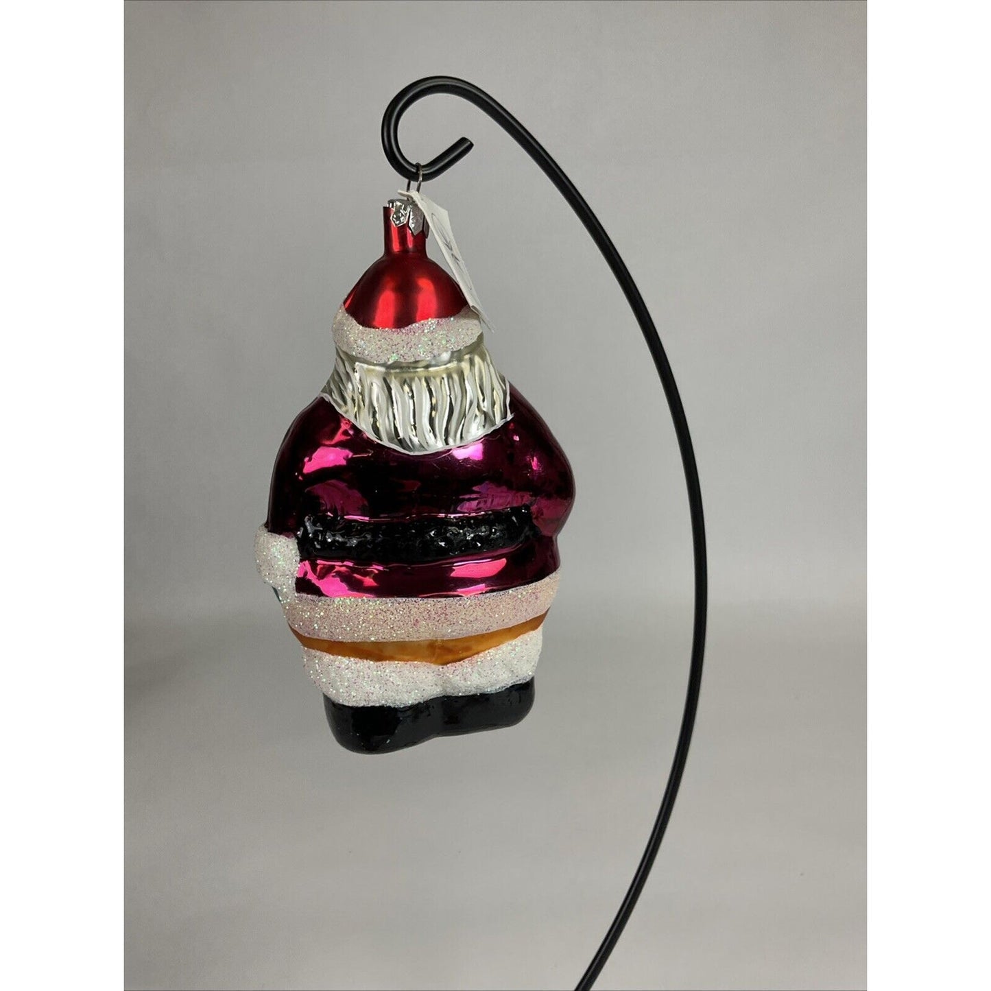 Radko ROUND ABOUT SANTA Christmas Ornament LARGE