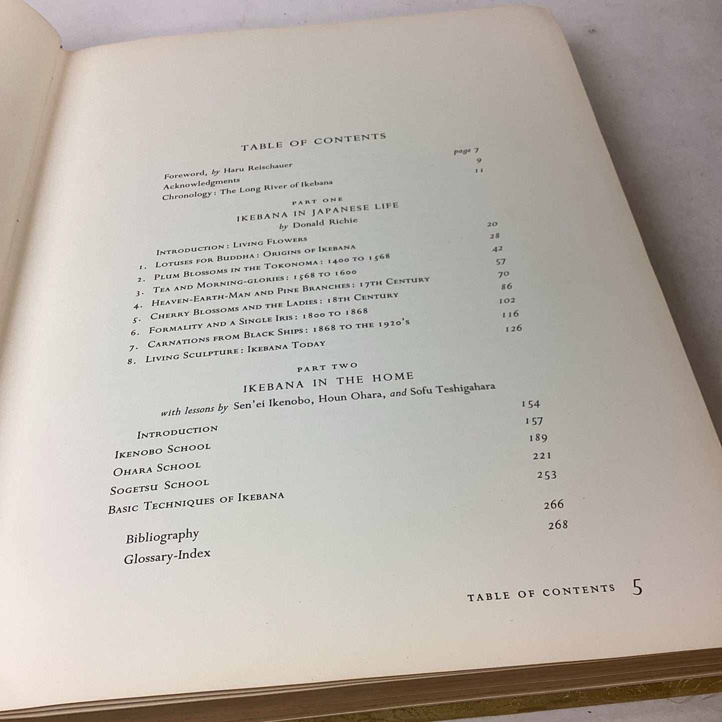 Japanese - The Masters Book Of Kebana - 1966 First Edition - Illustrated