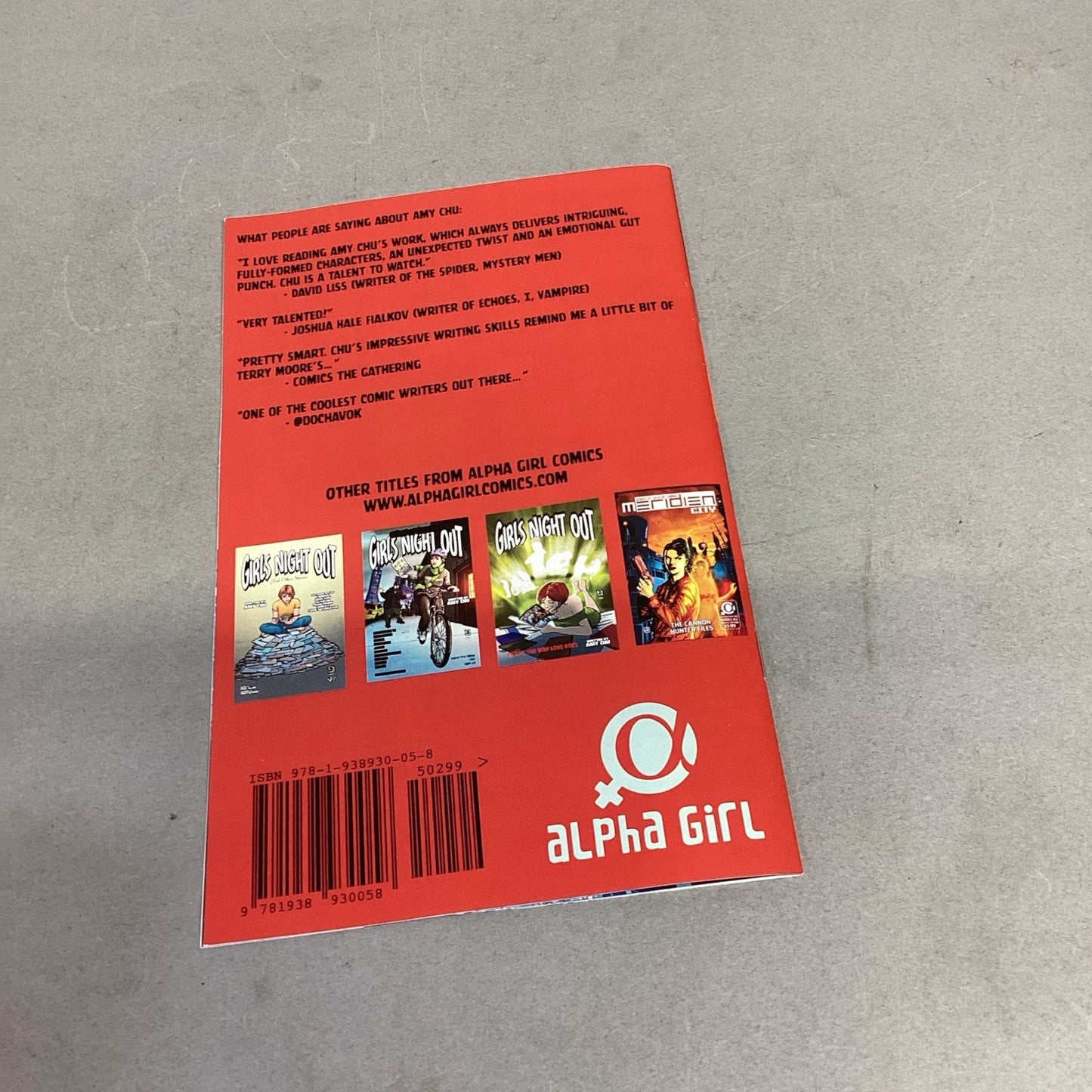 Girls Night Out (Signed) Special Limited 1st Edition/Saving Abby/VIP Room Comics