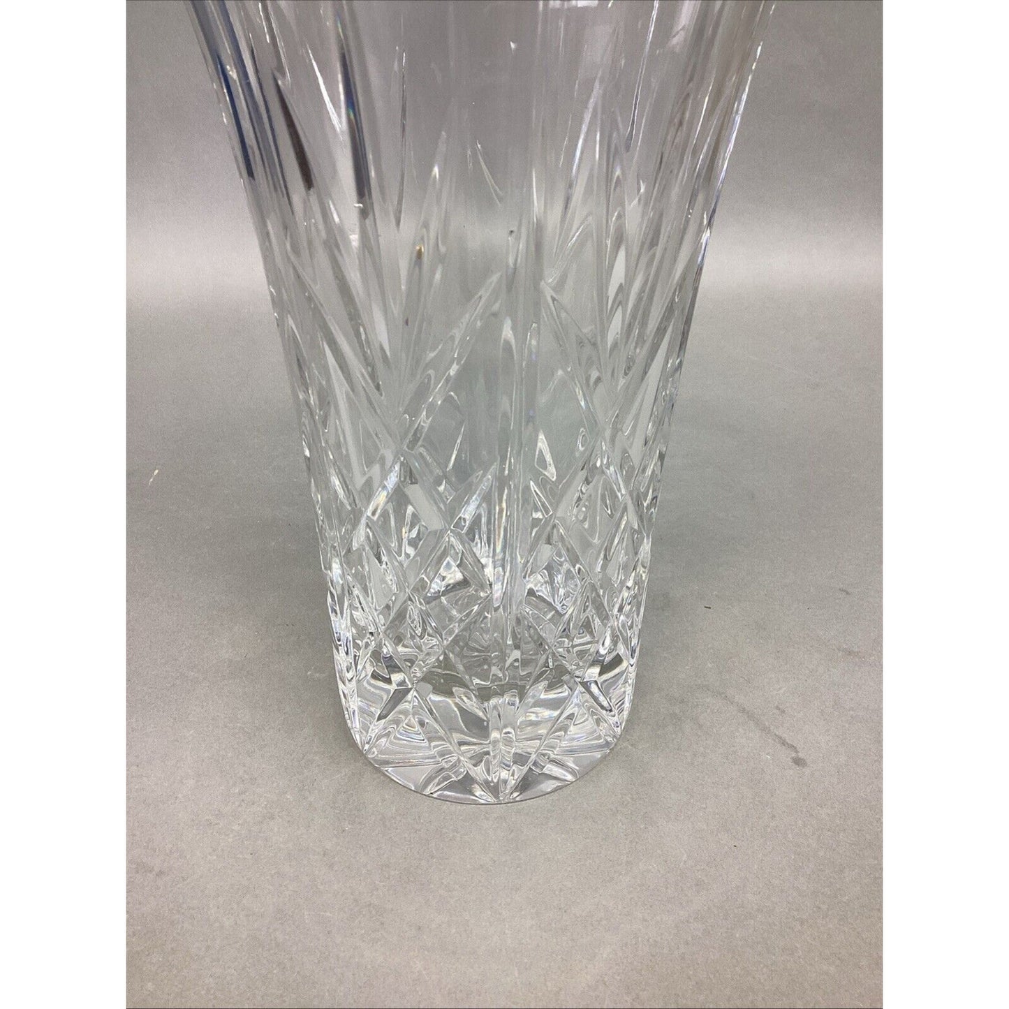 Royal Gallery 24% Lead Crystal Vase - 9.5” - Made In Croatia