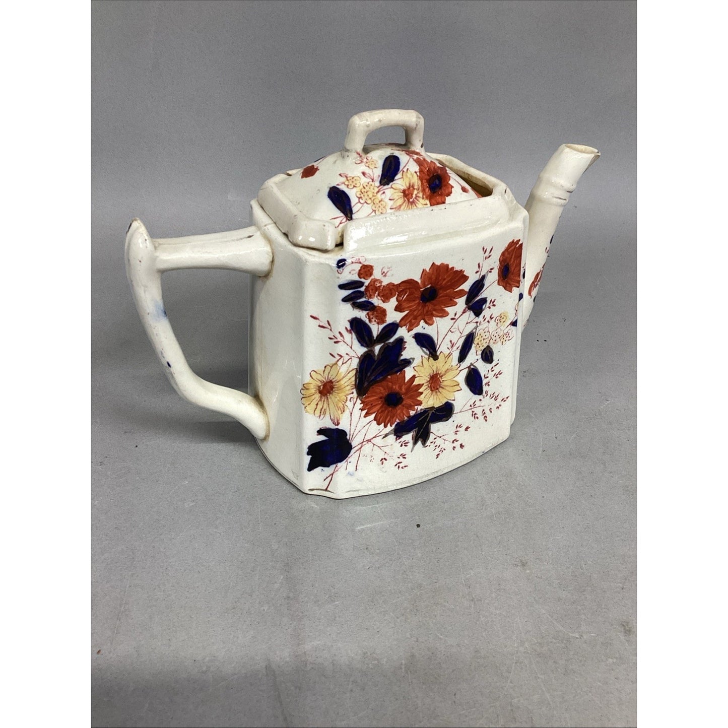 Vintage Mason’s Ironstone China Floral Pottery Teapot - Made In The UK - #23728