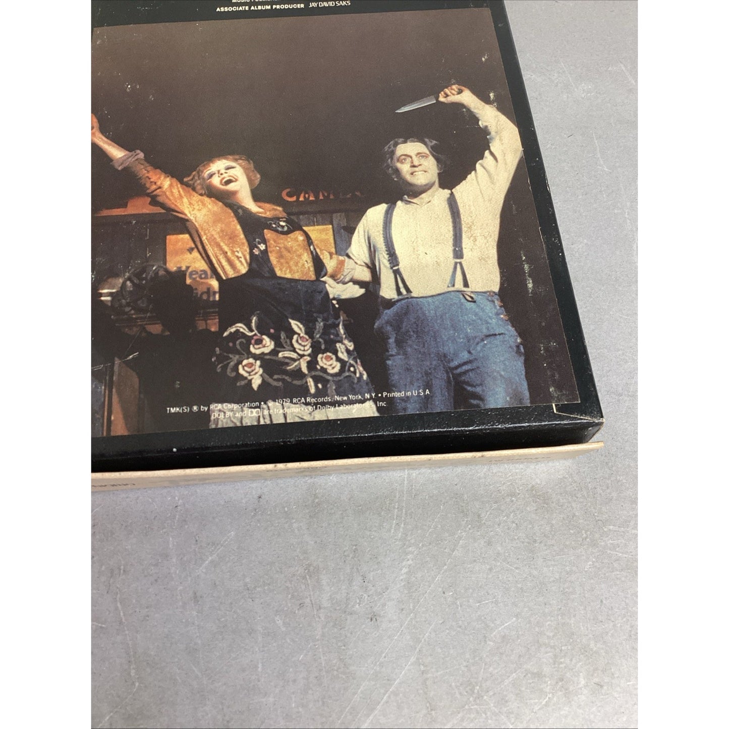 2 - Sweeney Todd The Demon Barber of Fleet Street 1979 Cast Recording Cassettes