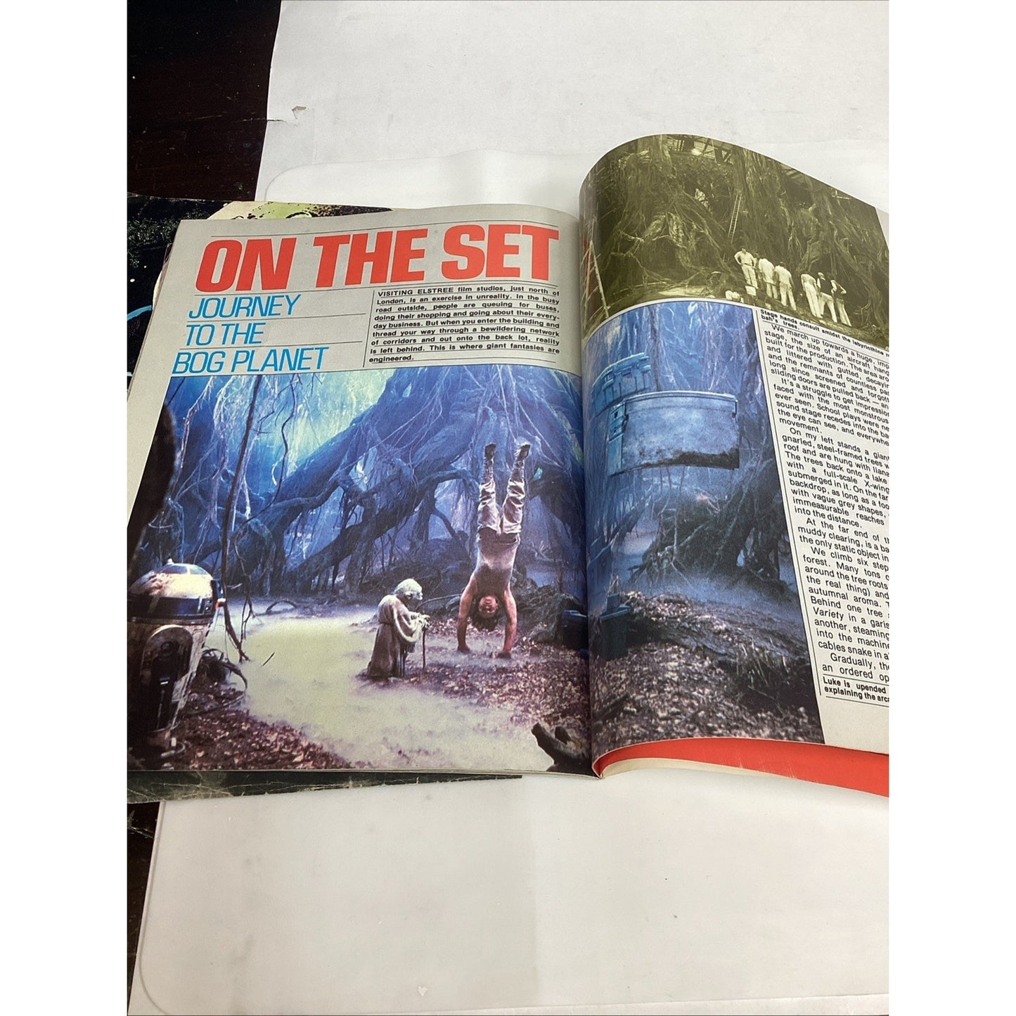 Star Wars Return Of The Jedi Comic Book & Empire Strikes Back Magazine