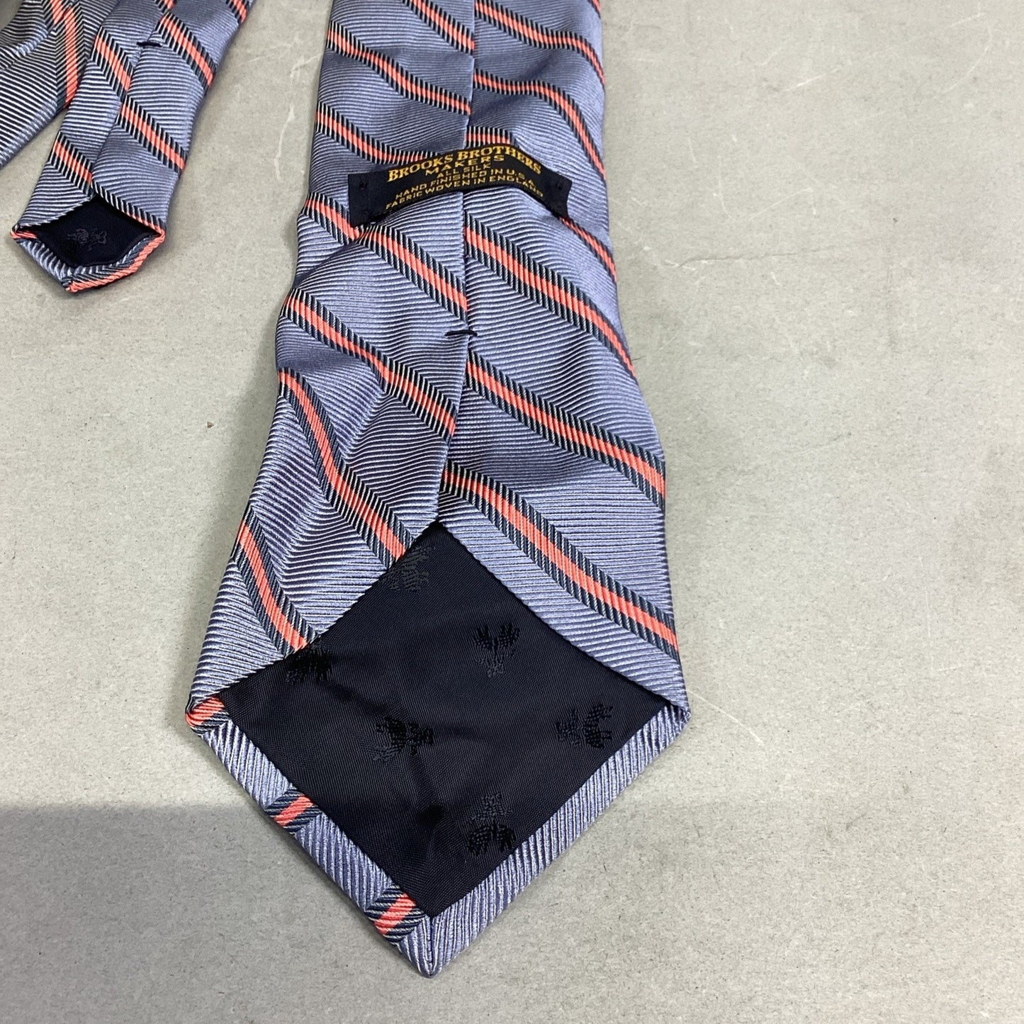Brooks Brothers Striped Blue/Pink Tie, Pink Blue Plaid & Blue/White Striped Ties