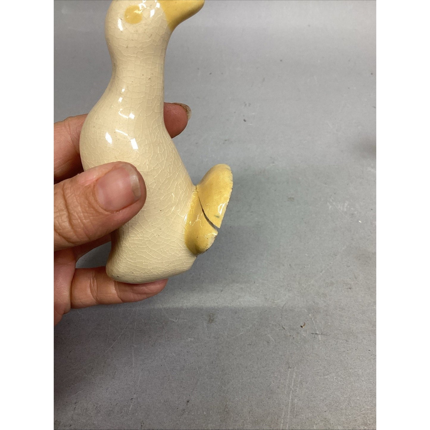 Set Of 3 Mid Century Ceramic Duck Figurines